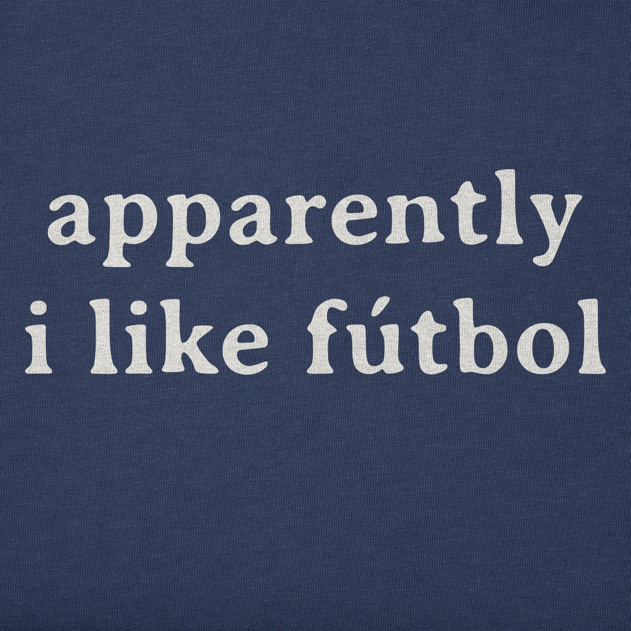 Men's Apparently I Like Futbol Short Sleeve Tee sold by Life is Good product image thumbnail 4