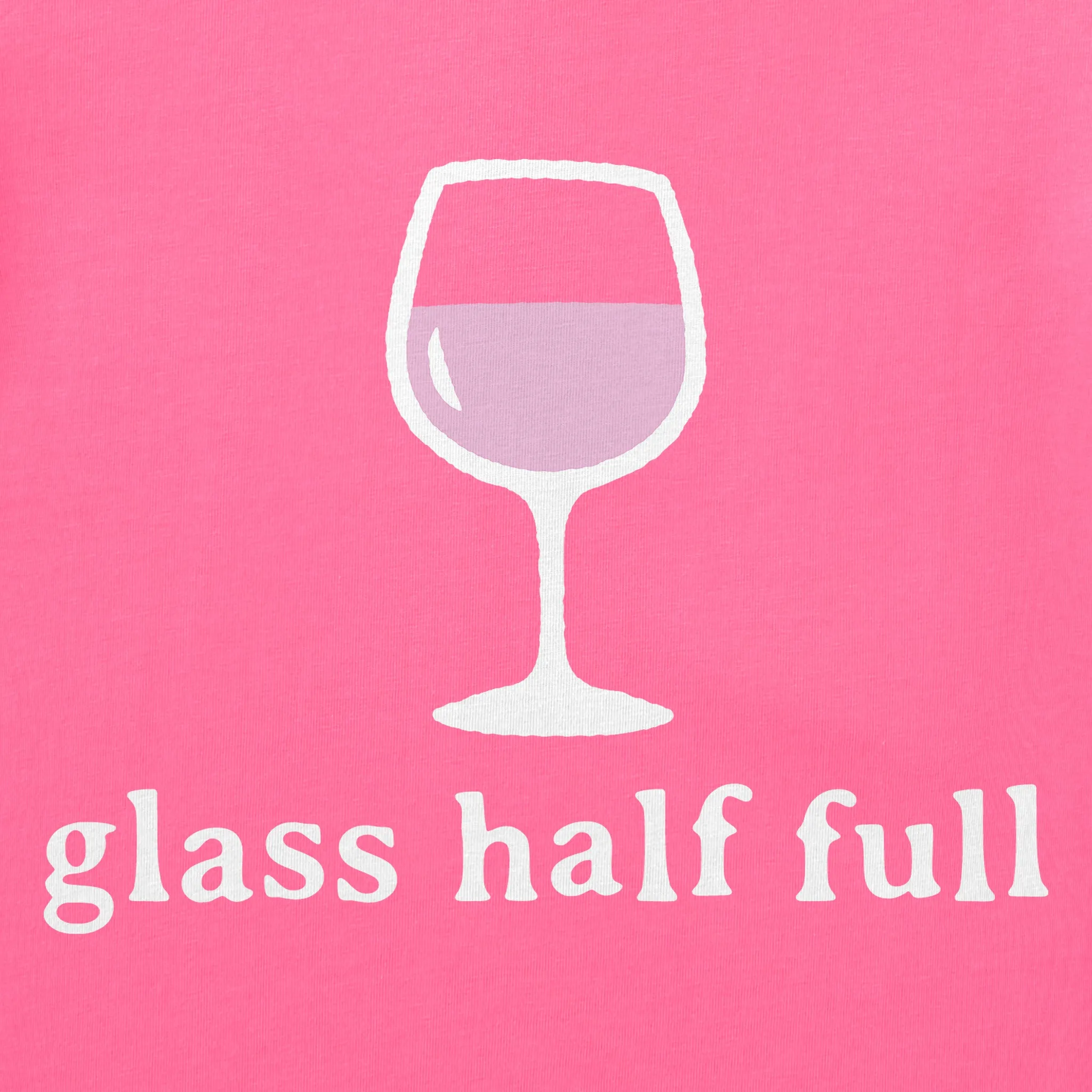 Women's Glass Half Full Short Sleeve Crusher Boxy Tee sold by Life is Good product image thumbnail 4