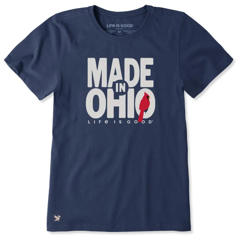 Women's Made in Ohio Short Sleeve Tee made by Life is Good