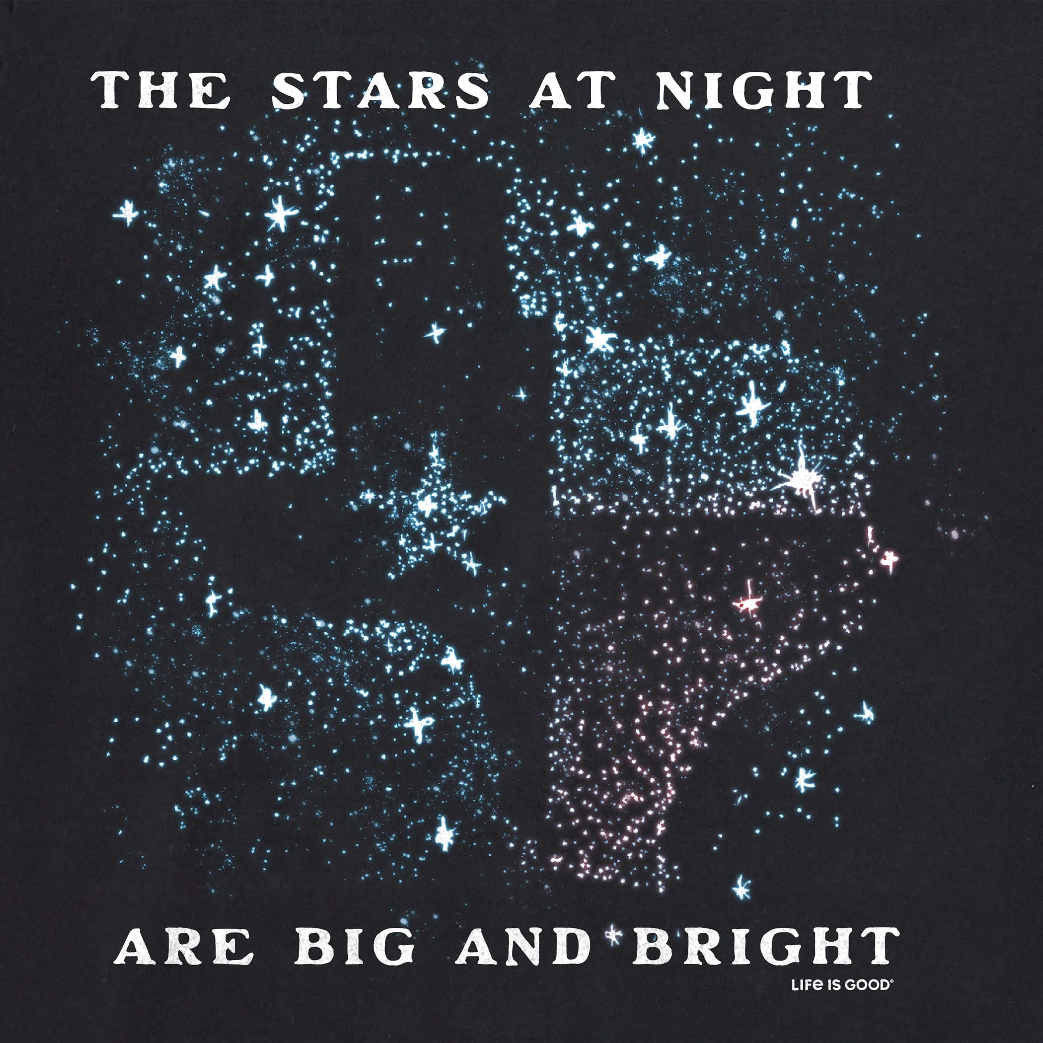 Women's Texas Stars are Big and Bright Short Sleeve Tee sold by Life is Good product image thumbnail 2
