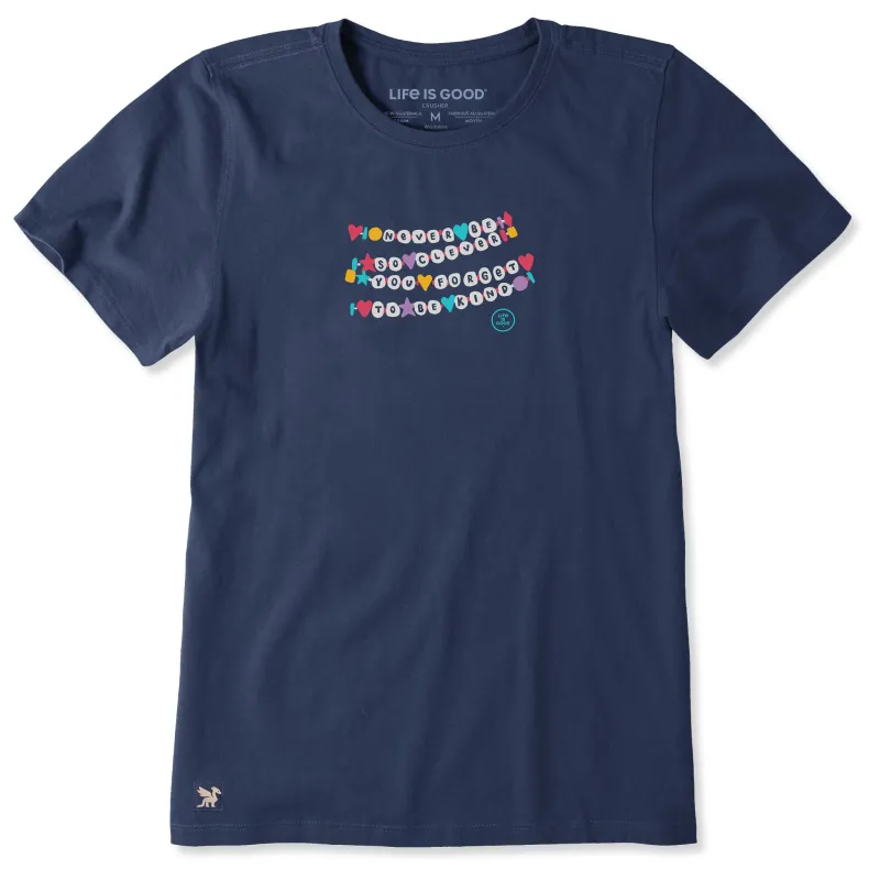Women's Never Be So Clever Short Sleeve Tee made by Life is Good