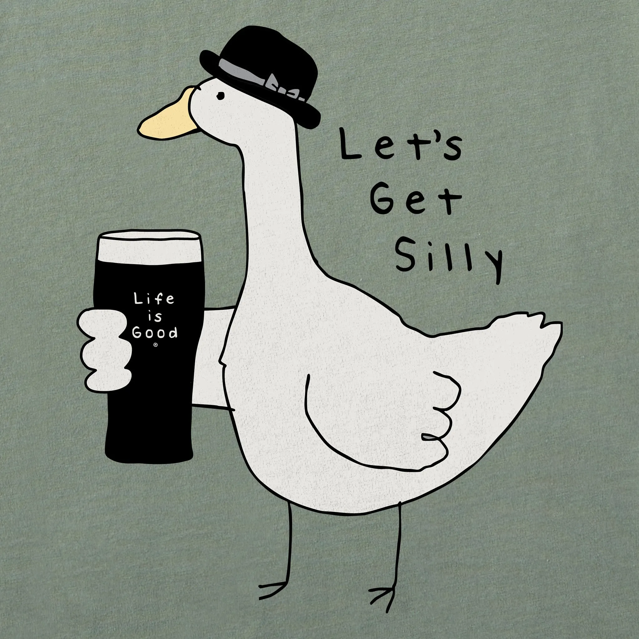 Women's Let's Get Silly Irish Goose Good Vibes Crew sold by Life is Good product image thumbnail 2