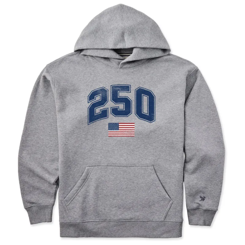 Men's 250 USA Good Vibes Hoodie made by Life is Good