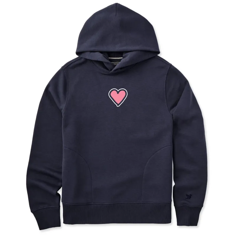 Women's Heart Simple Good Vibes Hoodie made by Life is Good