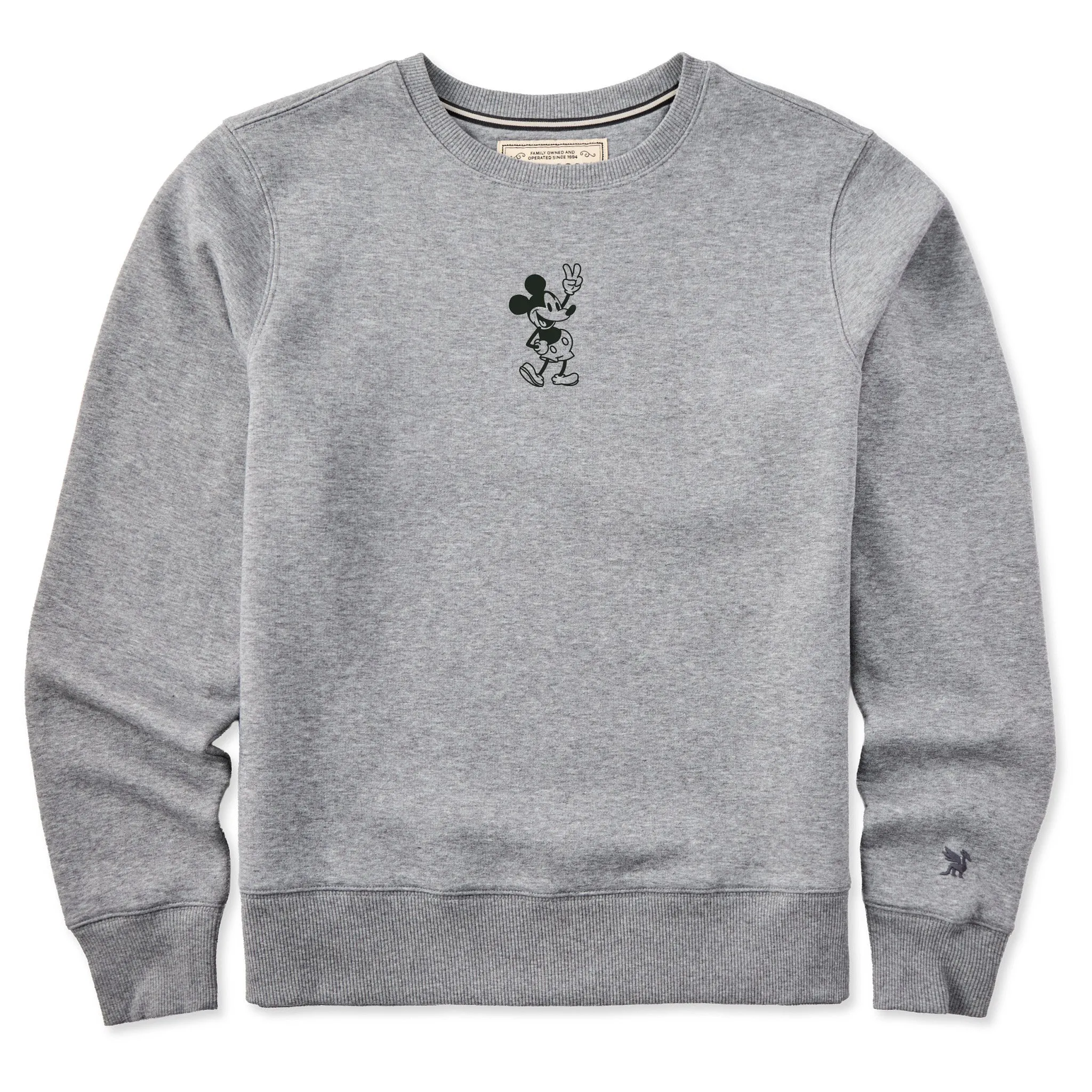 Women's Steamboat Willie Peace Mini Good Vibes Crew sold by Life is Good