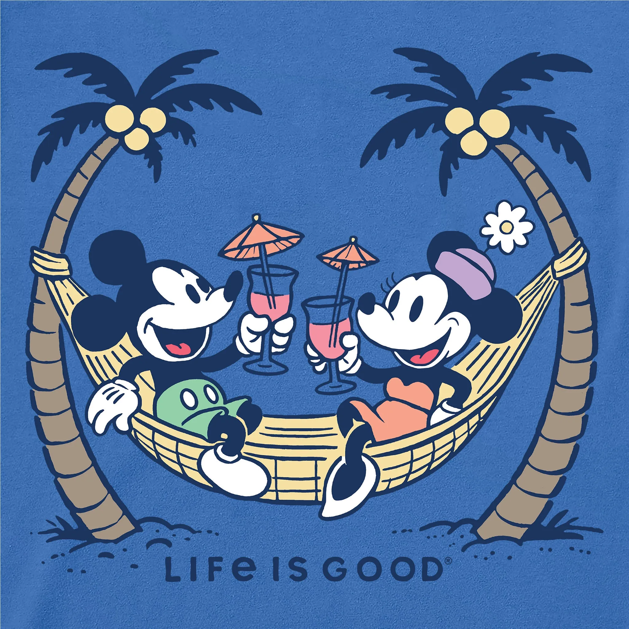 Women's Tropical Cocktail Toast Good Vibes Crew sold by Life is Good product image thumbnail 2