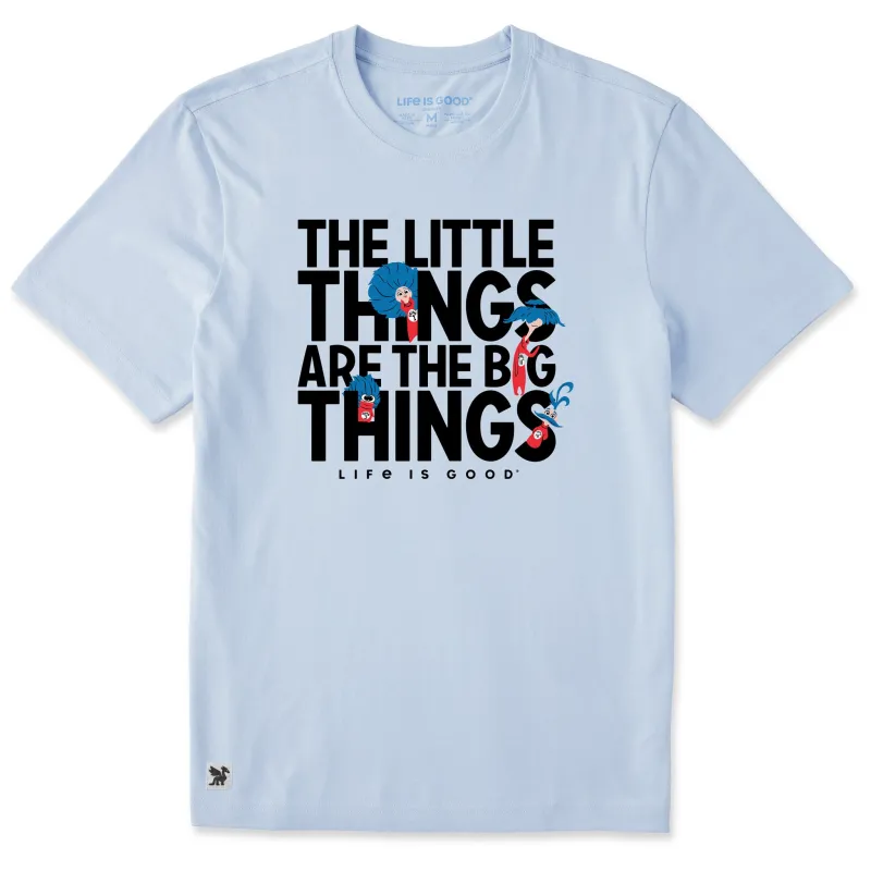 Men's The Little Things are the Big Things Short Sleeve Crusher Tee made by Life is Good