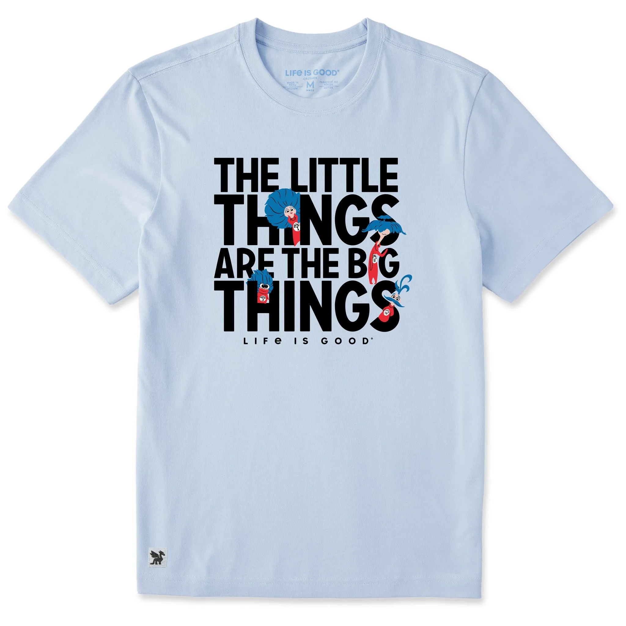 Men's The Little Things are the Big Things Short Sleeve Crusher Tee sold by Life is Good
