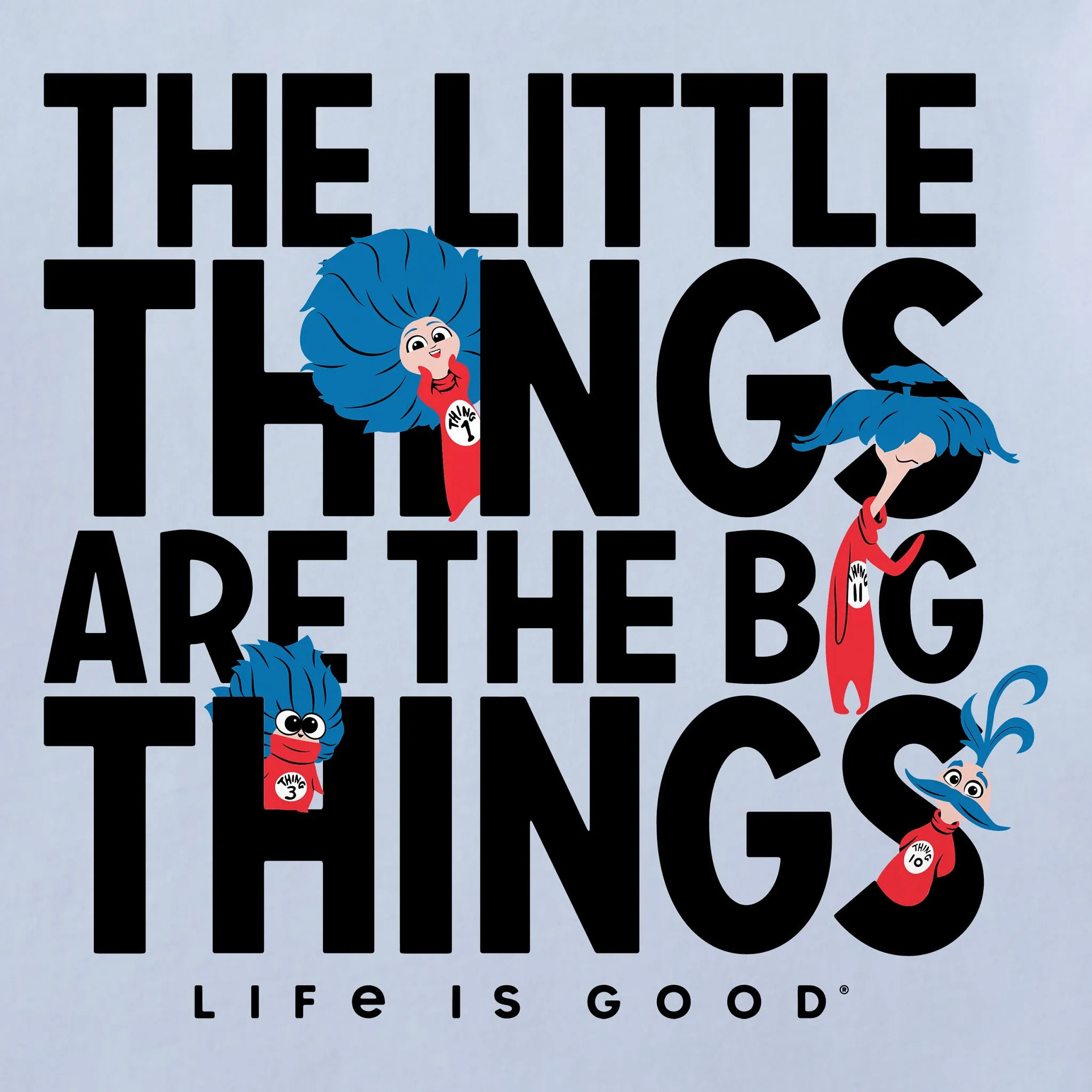 Men's The Little Things are the Big Things Short Sleeve Crusher Tee sold by Life is Good product image thumbnail 2