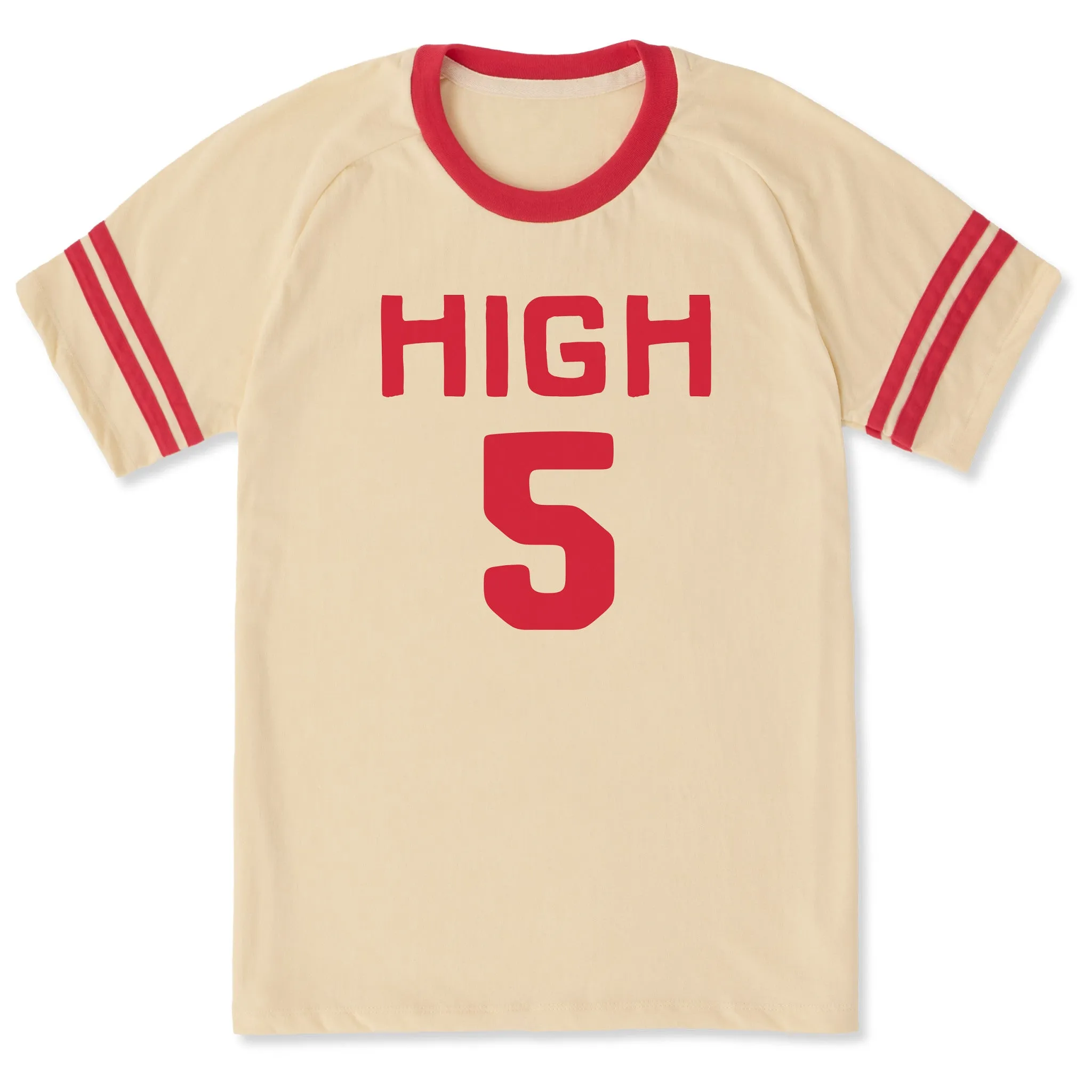 Unisex High 5 Sleeve-Striped Tee sold by Life is Good
