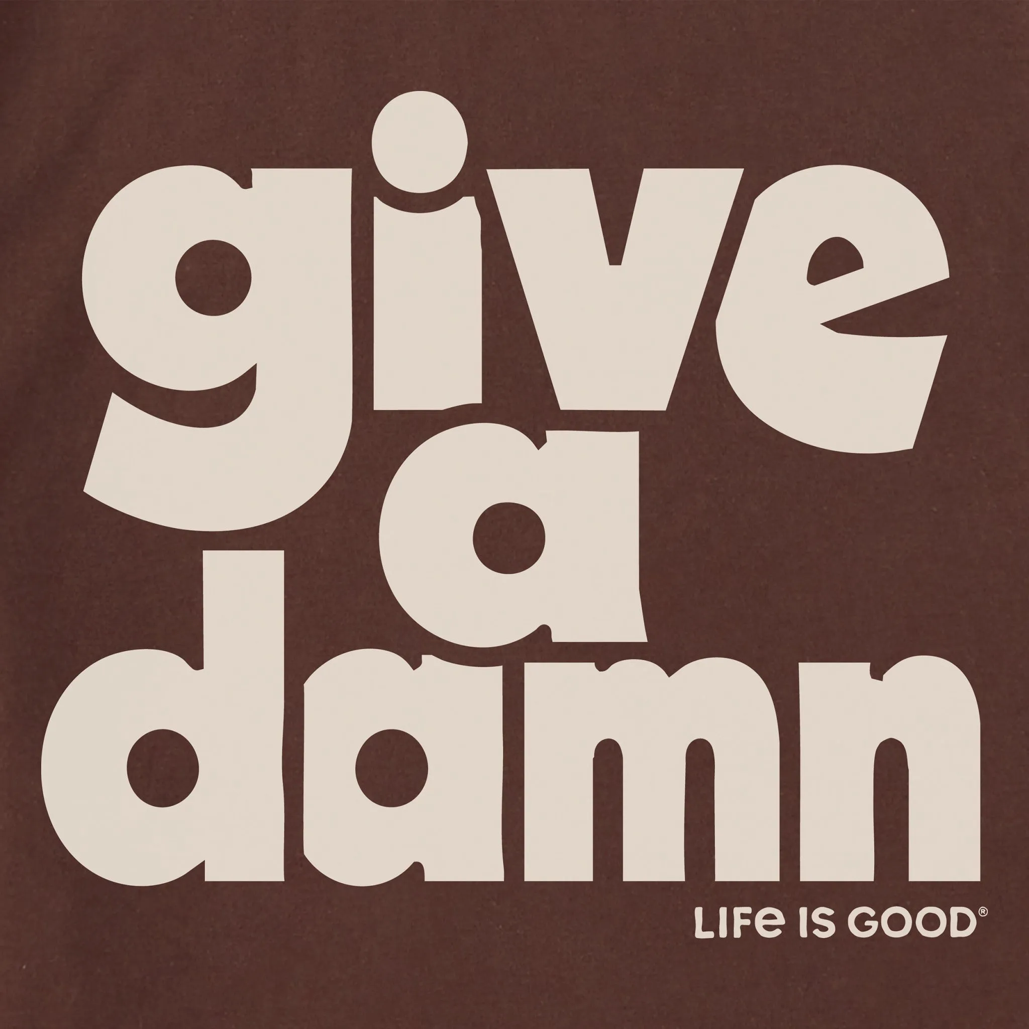 Unisex Give a Damn Stack Sleeve-Striped Tee sold by Life is Good product image thumbnail 2