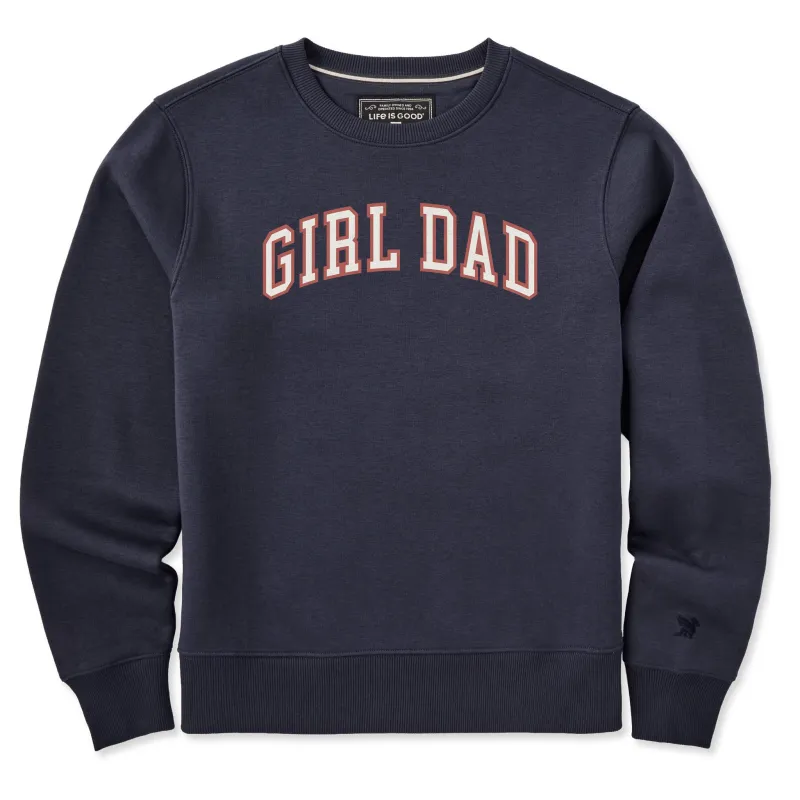 Men's Girl Dad Good Vibes Crew made by Life is Good