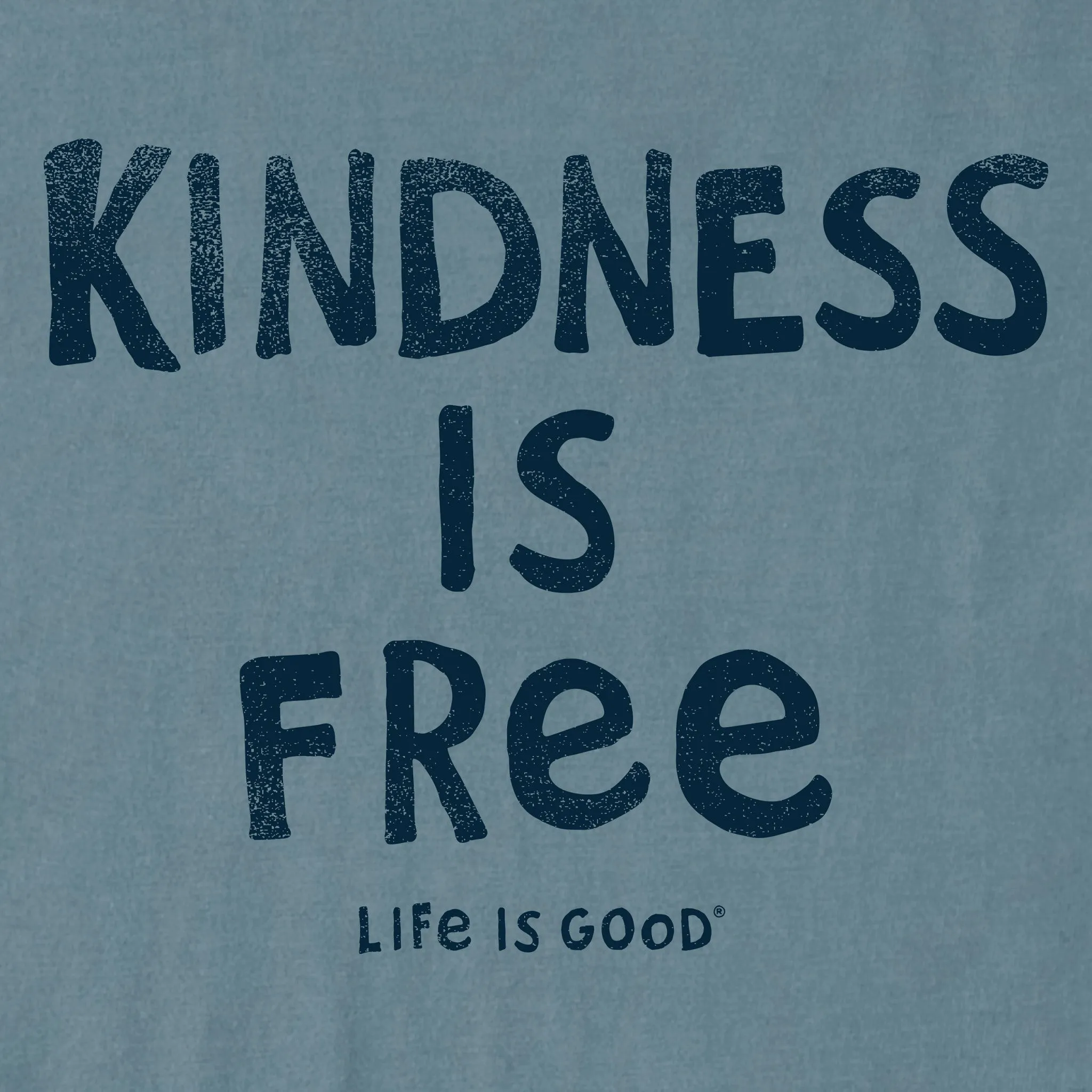 Women's Kindness is Free Good Vibes Crew sold by Life is Good product image thumbnail 2