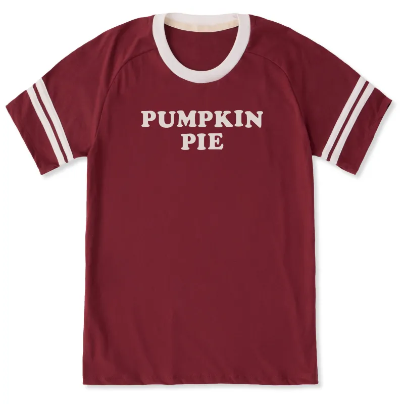 Unisex Pumpkin Pie Cooper Sleeve-Striped Tee made by Life is Good