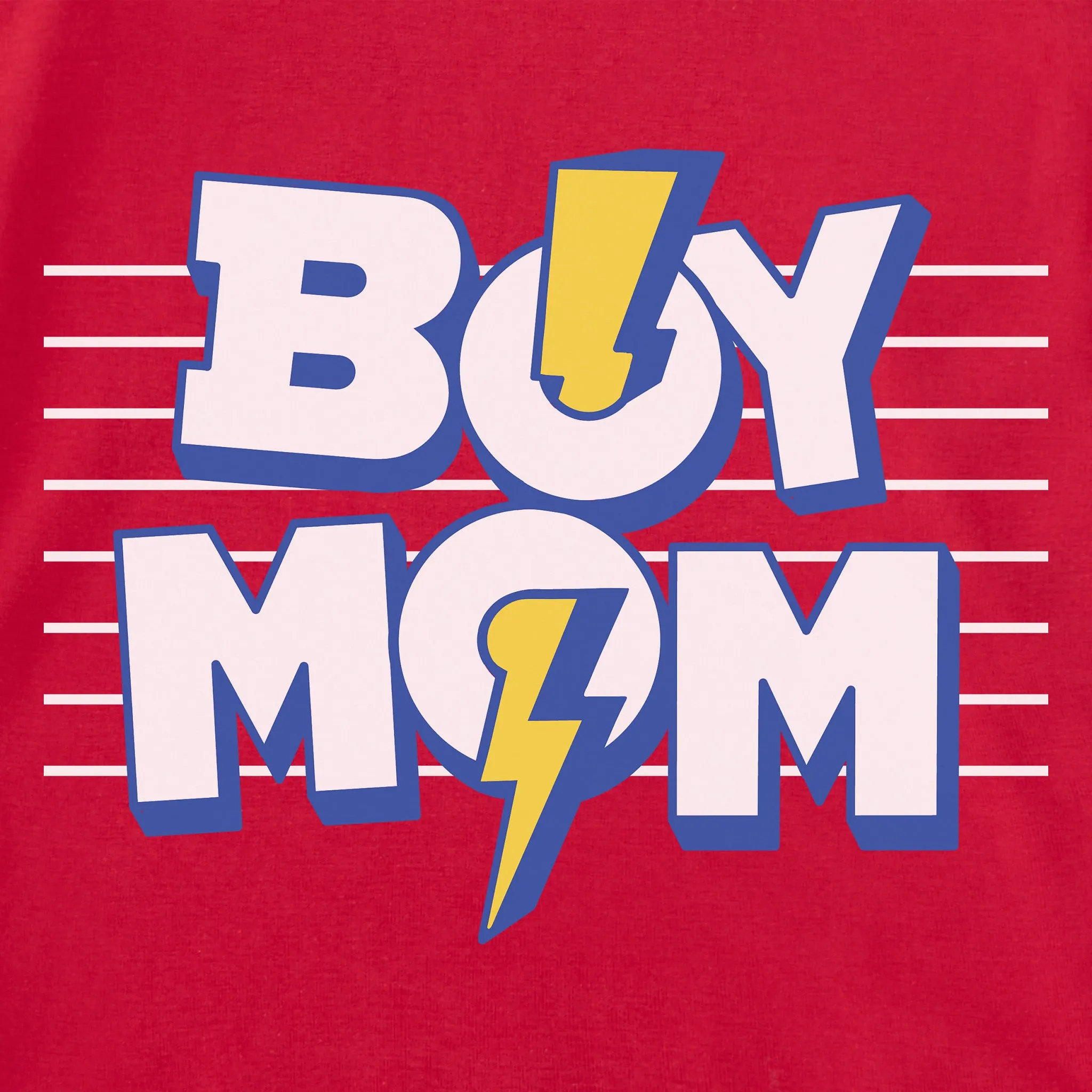 Women's Boy Mom Stack Shoulder-Striped Ringer Tee sold by Life is Good product image thumbnail 4