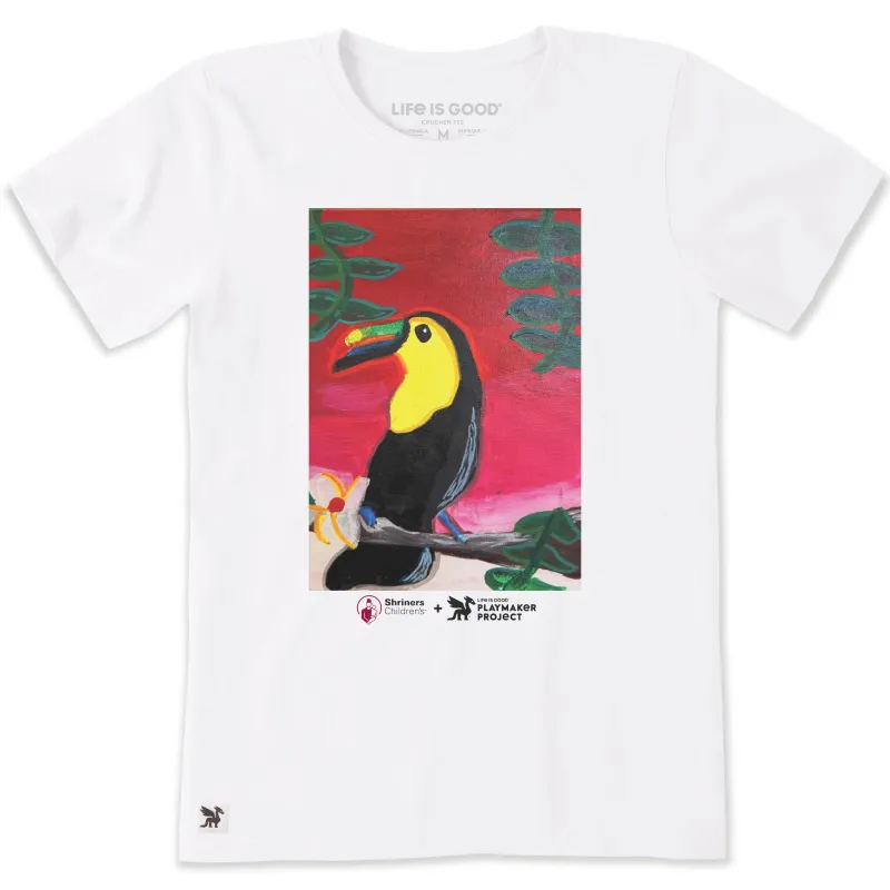 Women's The Brightest Beak Short Sleeve Crusher Tee made by Life is Good