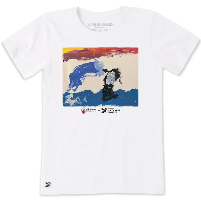 Women's Reaching for the Sky Short Sleeve Crusher Tee made by Life is Good