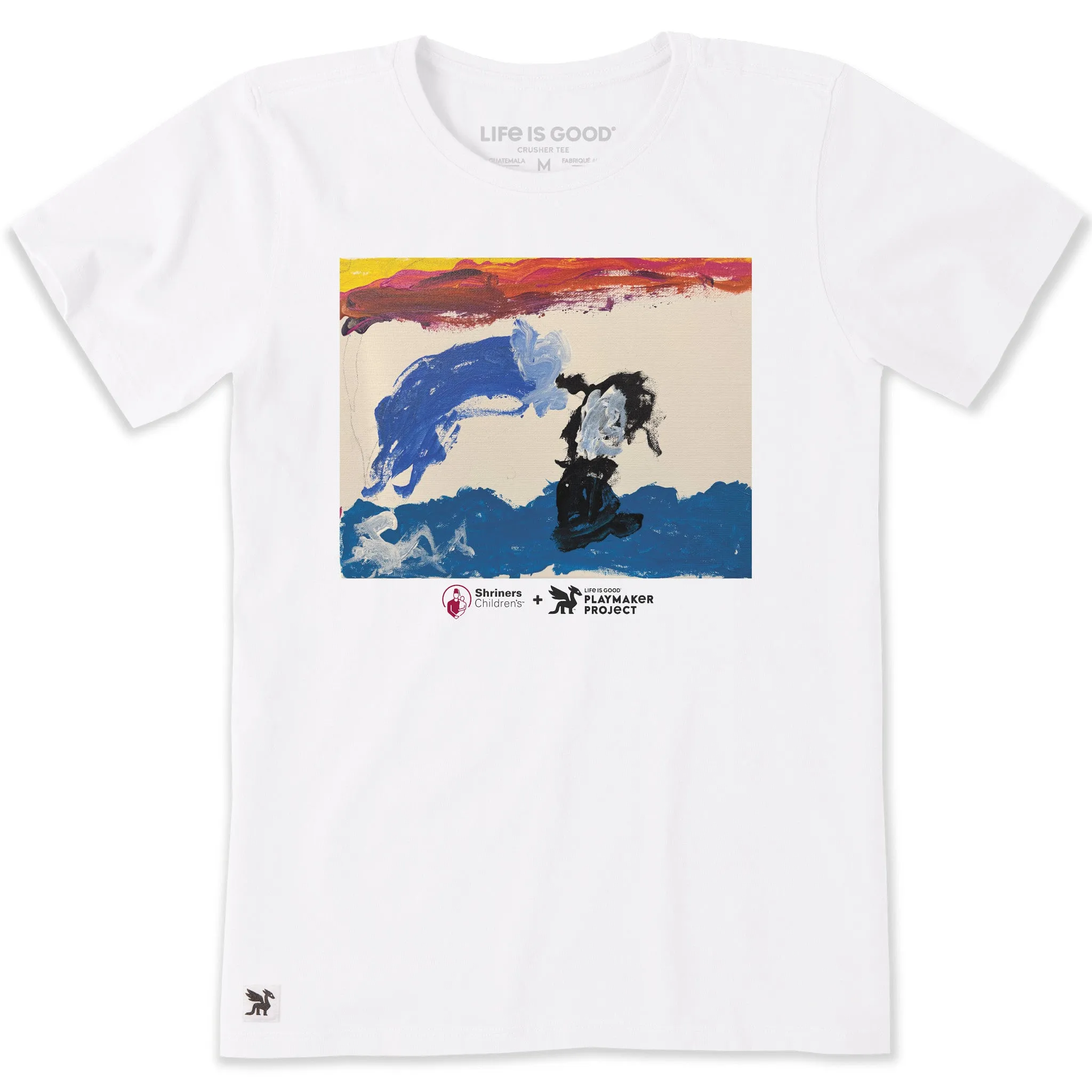 Women's Reaching for the Sky Short Sleeve Crusher Tee sold by Life is Good
