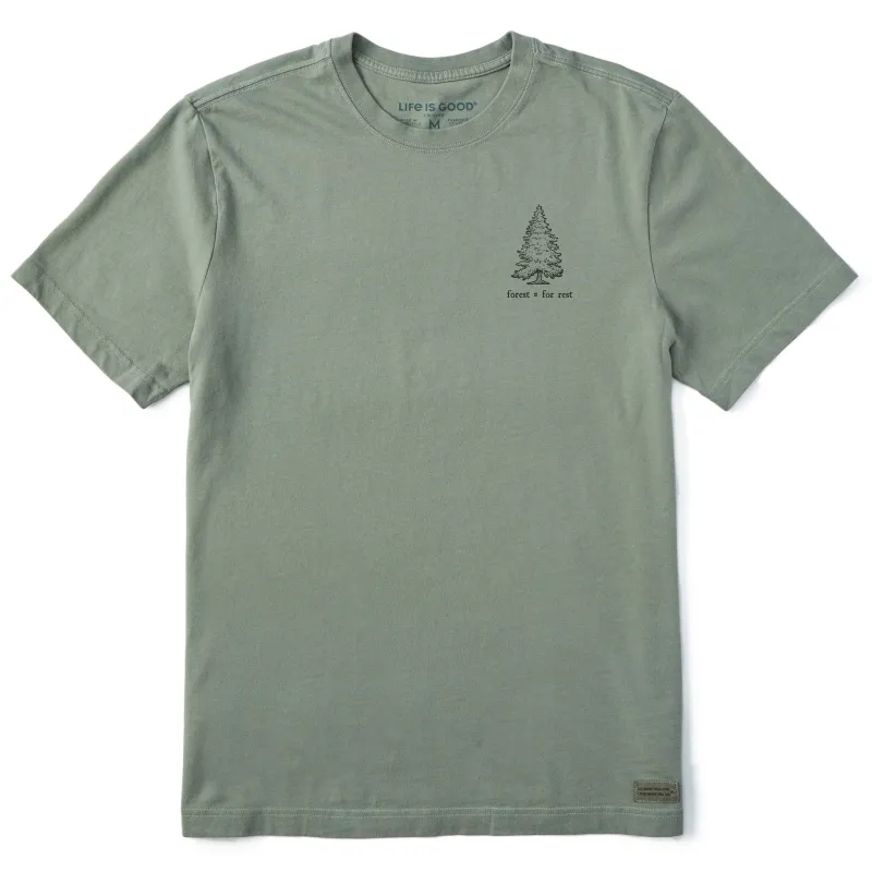 Men's Forest Pine Tree Short Sleeve Tee made by Life is Good