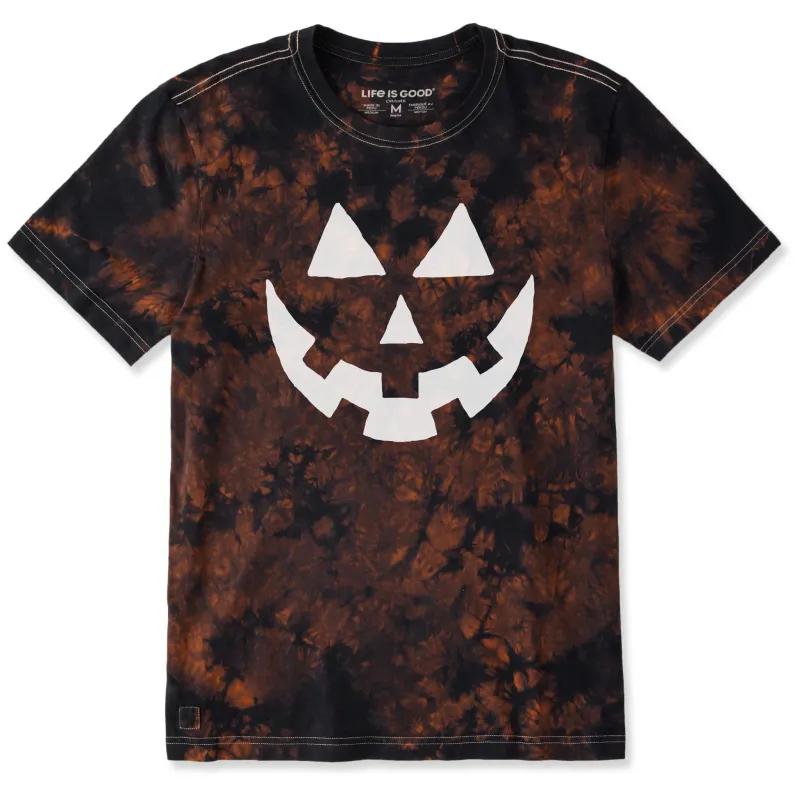 Men's Big Jack O Men's Short Sleeve Crusher Tie-Dye Tee made by Life is Good