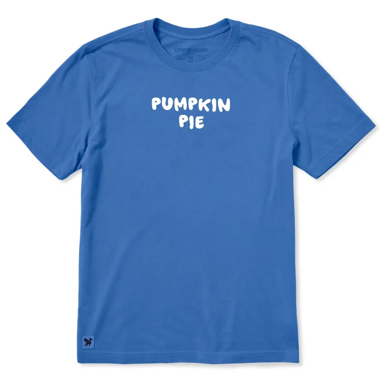 Men's Pumpkin Pie Bubbly Short Sleeve Crusher Tee made by Life is Good