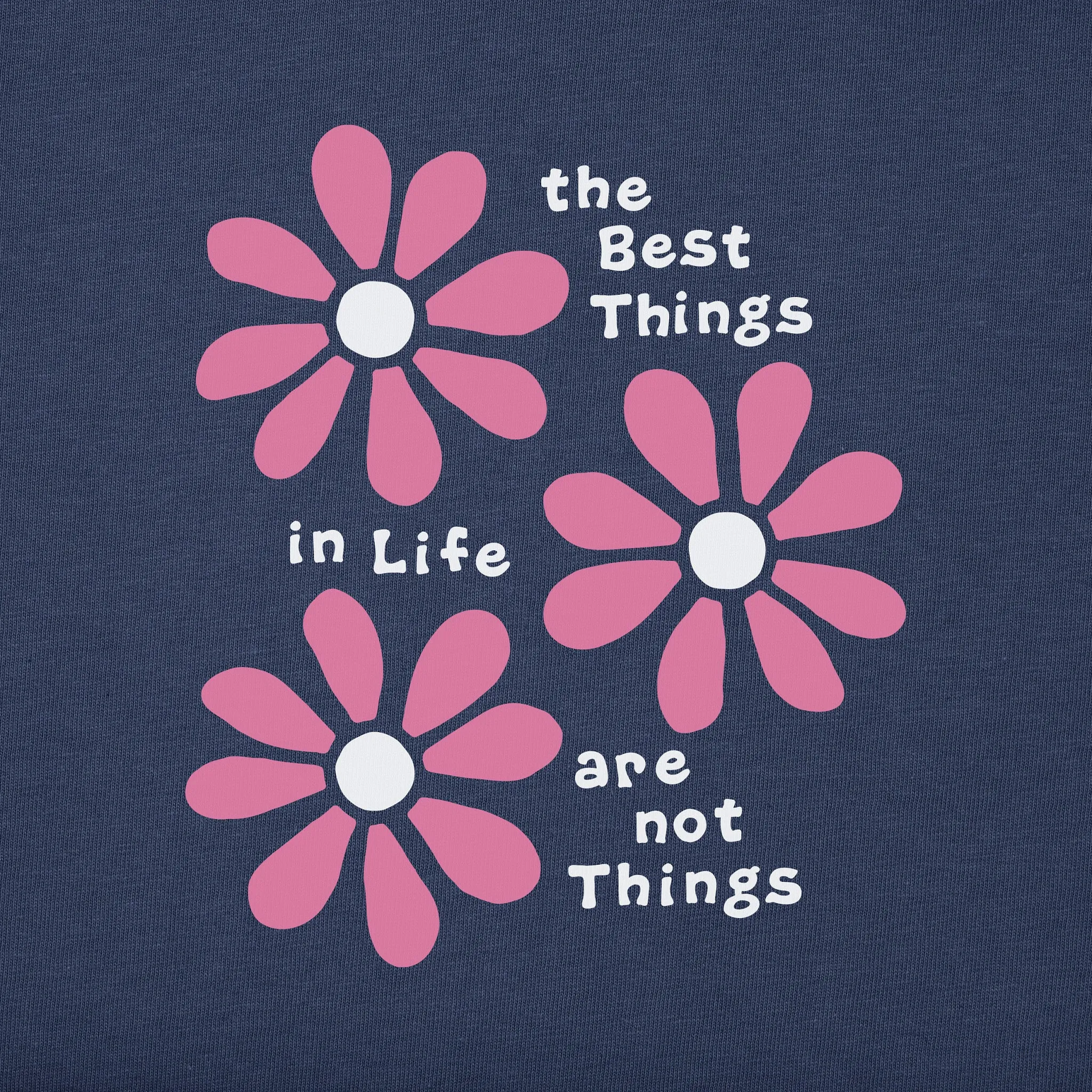 Women's Best Things Fresh Daisies Short Sleeve Crusher Boxy Tee sold by Life is Good product image thumbnail 5