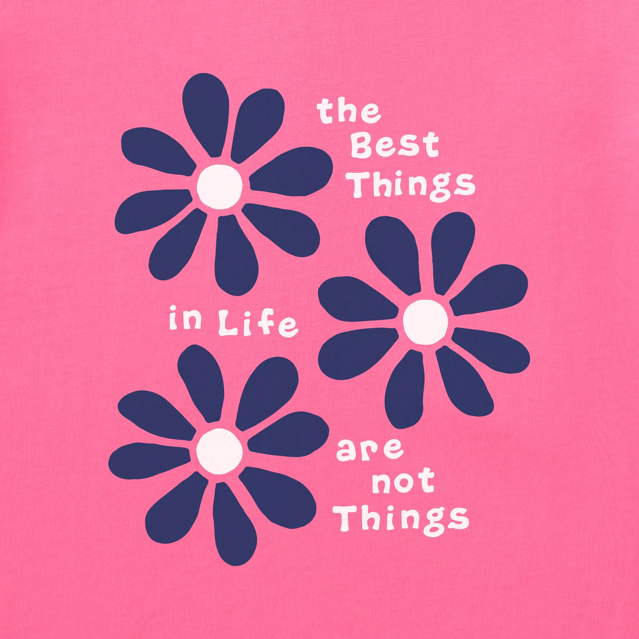 Women's Best Things Fresh Daisies Short Sleeve Crusher Boxy Tee sold by Life is Good product image thumbnail 2