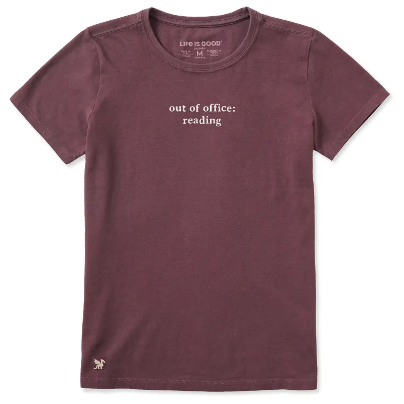 Women's Out of Office: Reading Short Sleeve Crusher Tee made by Life is Good