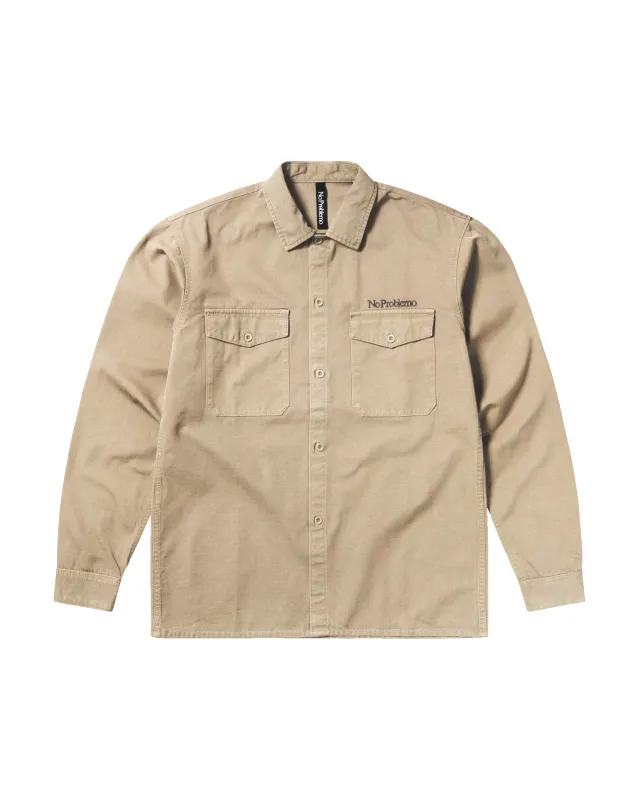 Mini Problemo Ripstop LS Work Shirt sold by No Problemo