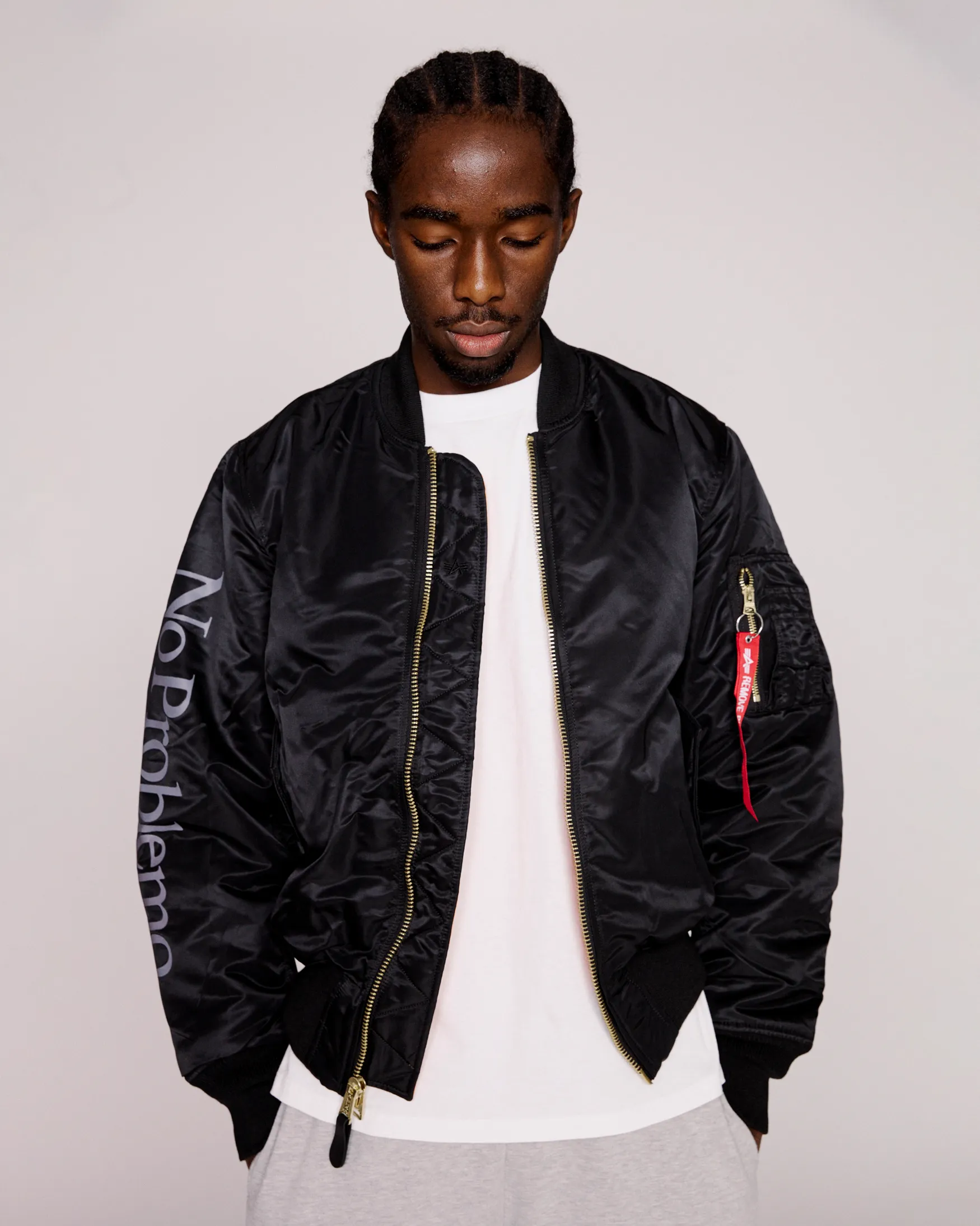 No Problemo x Alpha Industries MA-1 Jacket sold by No Problemo product image thumbnail 2