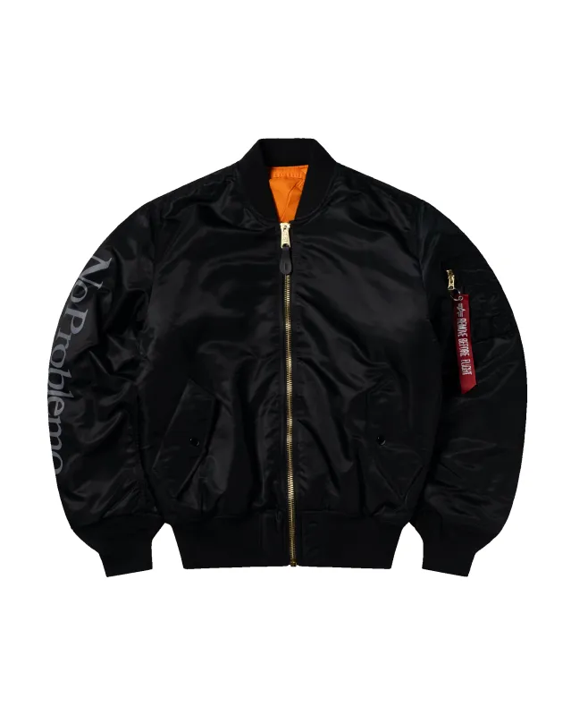 No Problemo x Alpha Industries MA-1 Jacket made by No Problemo