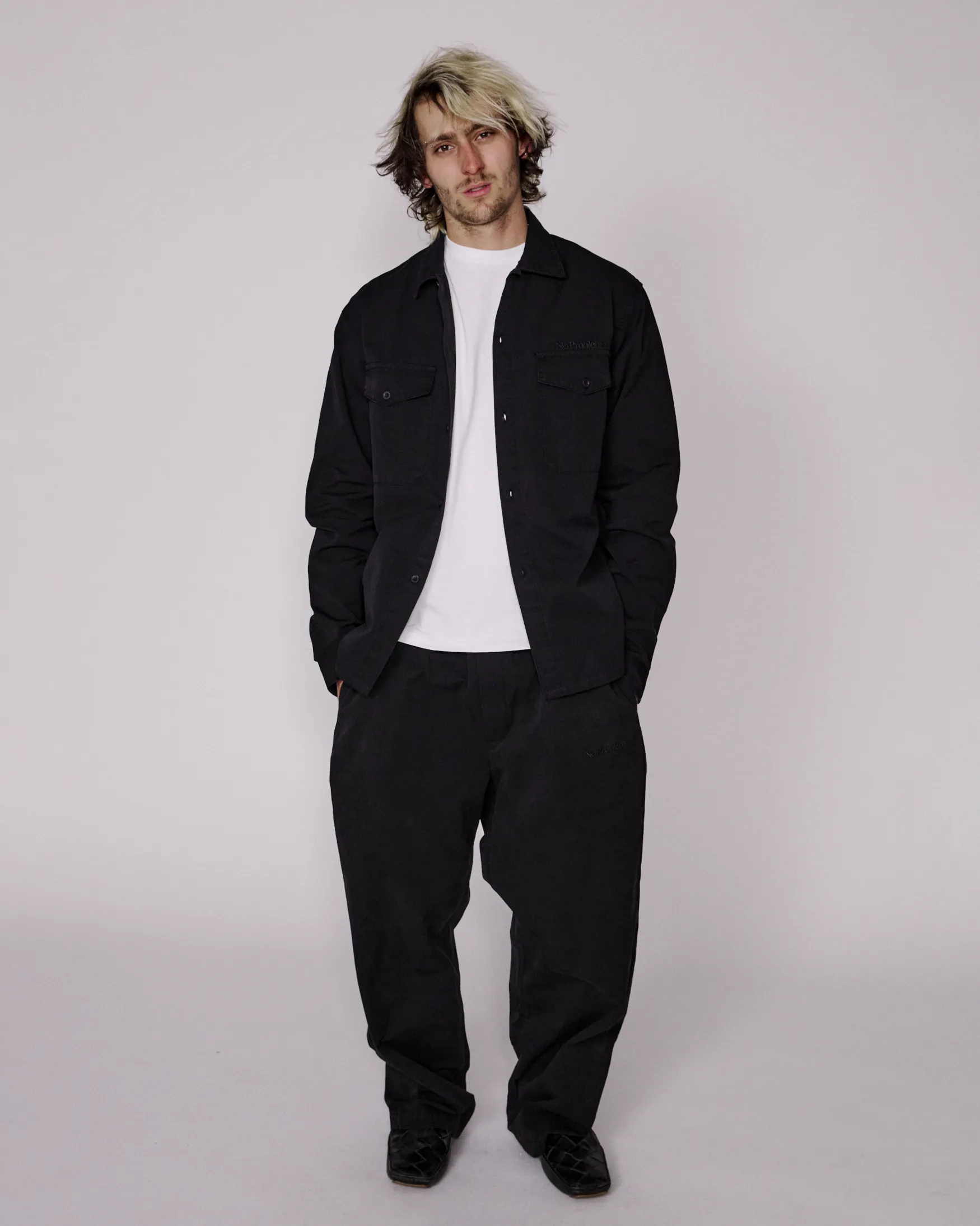 Mini Problemo Ripstop LS Work Shirt sold by No Problemo product image thumbnail 2