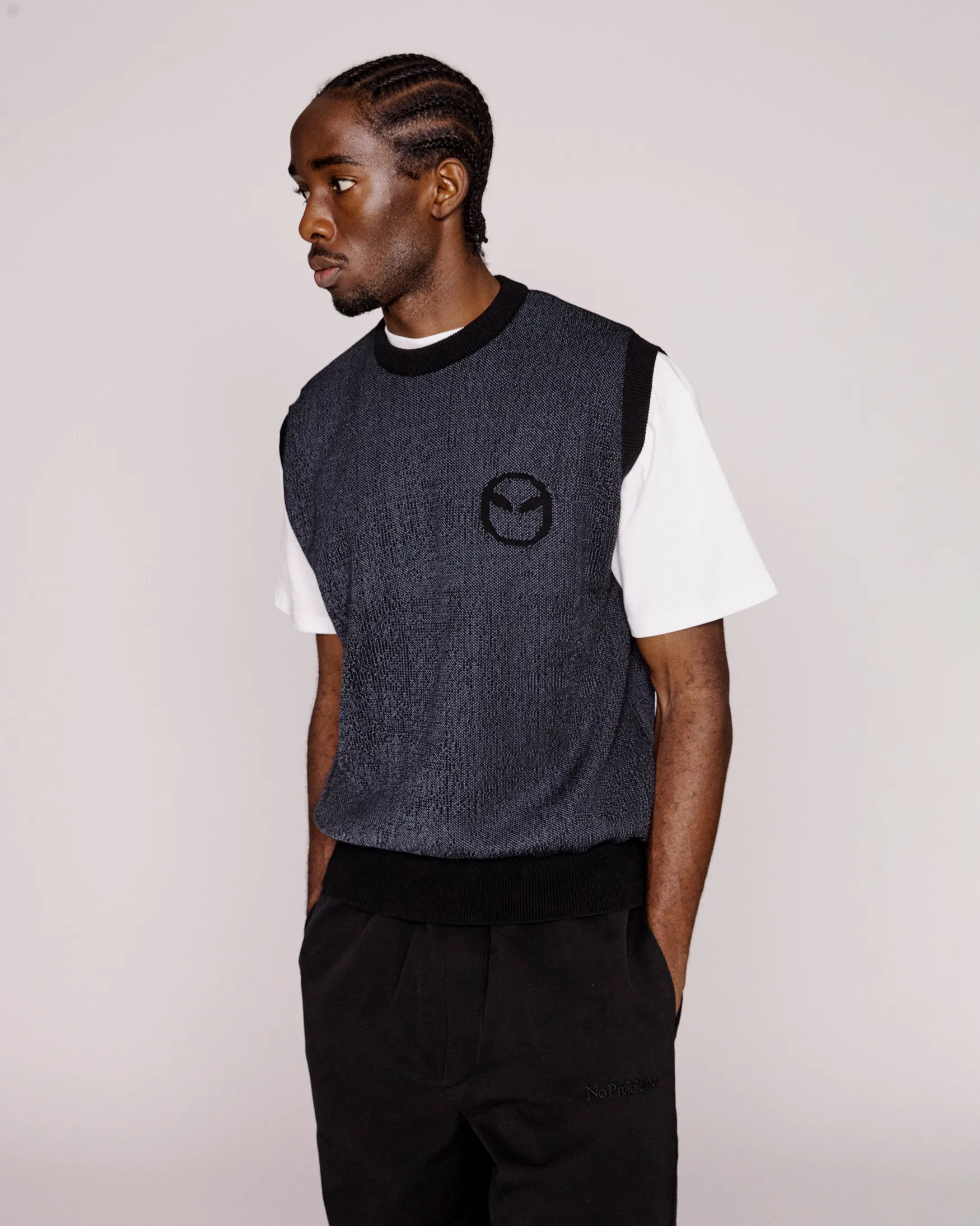Alien-O Reversible Cotton Vest sold by No Problemo product image thumbnail 2