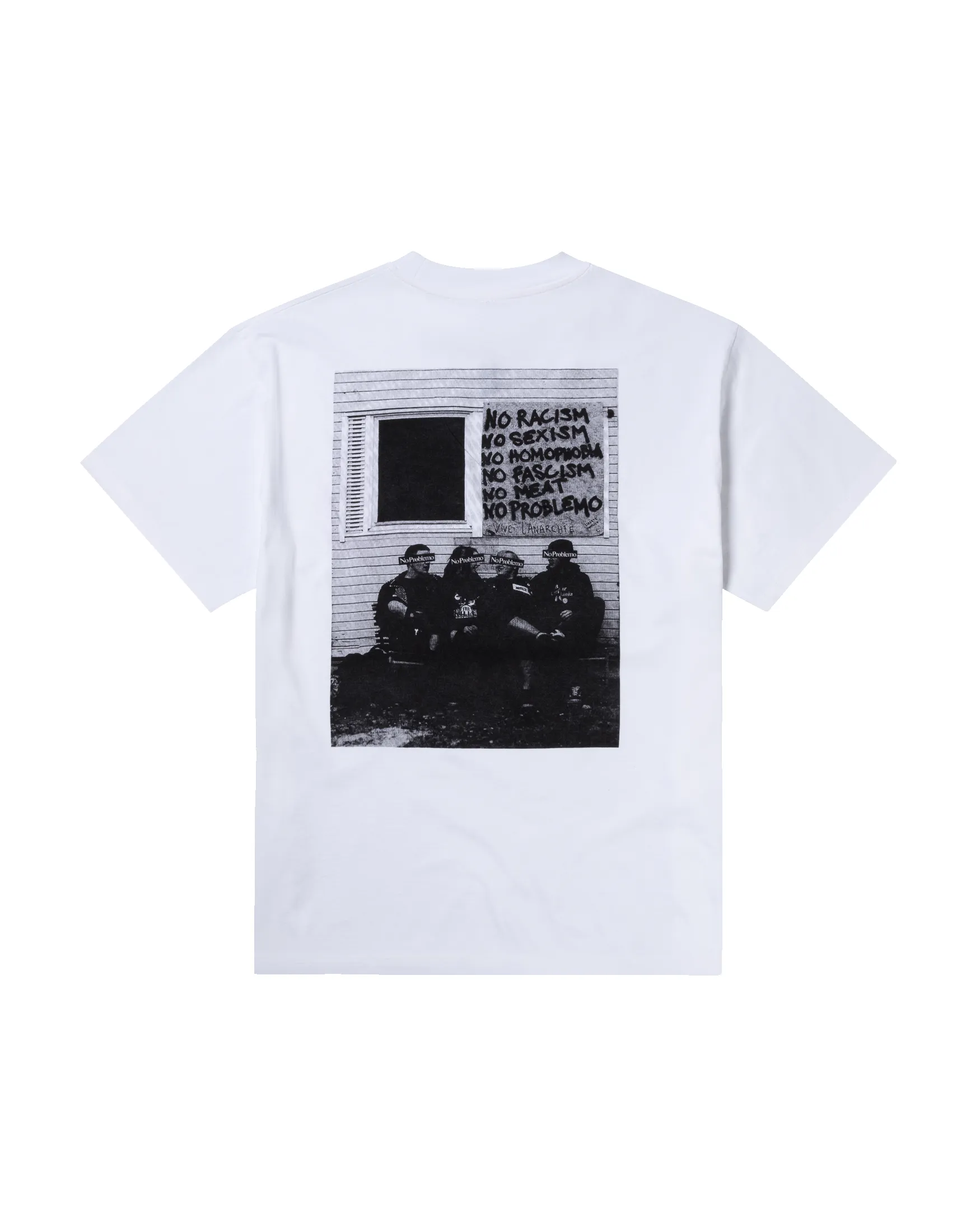 No War SS Tee sold by No Problemo product image thumbnail 3