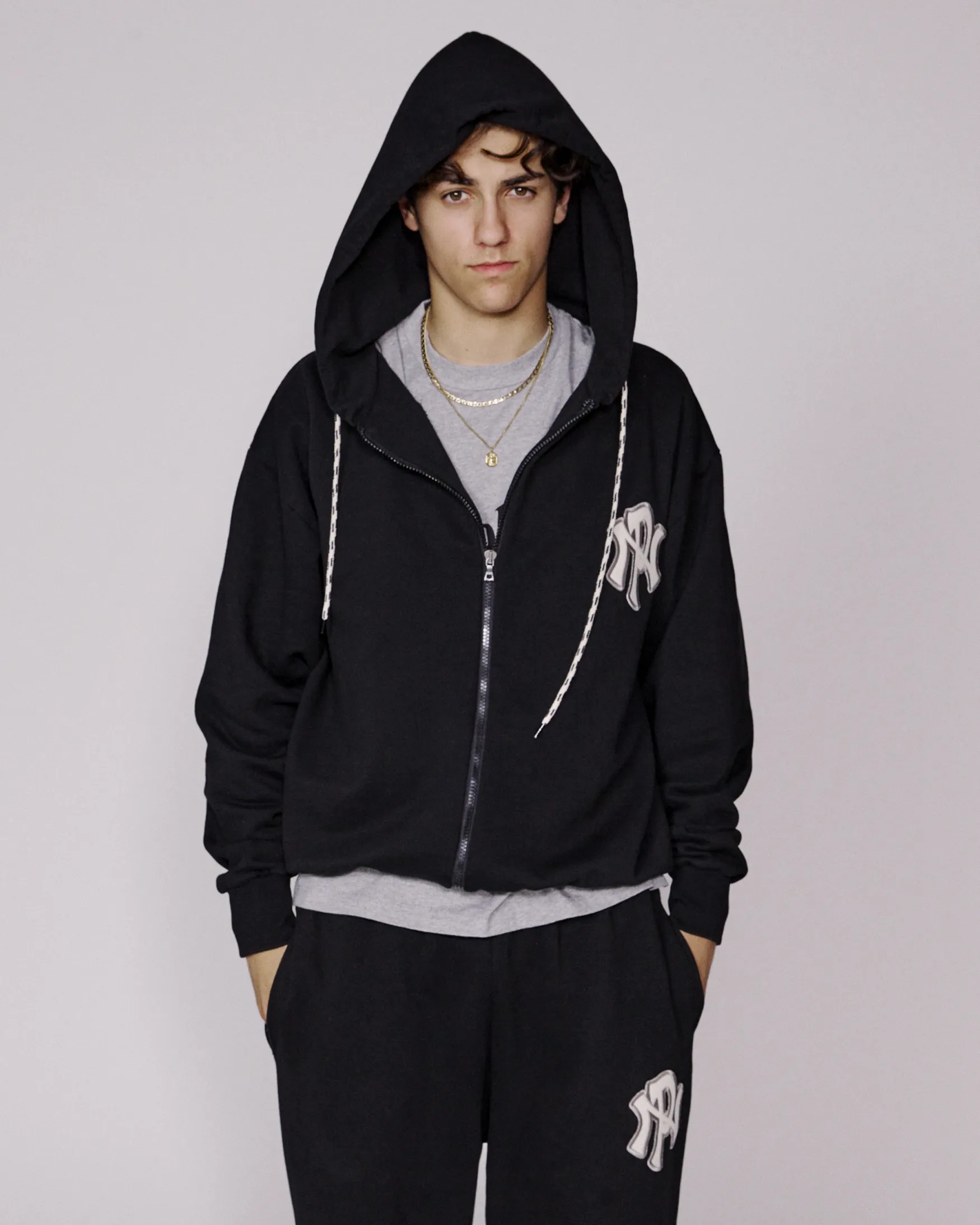 NYP Zip Hoodie sold by No Problemo product image thumbnail 2