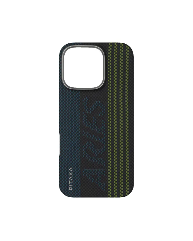 ARIES x PITAKA iPhone 15 Pro Tactile Woven Case sold by No Problemo