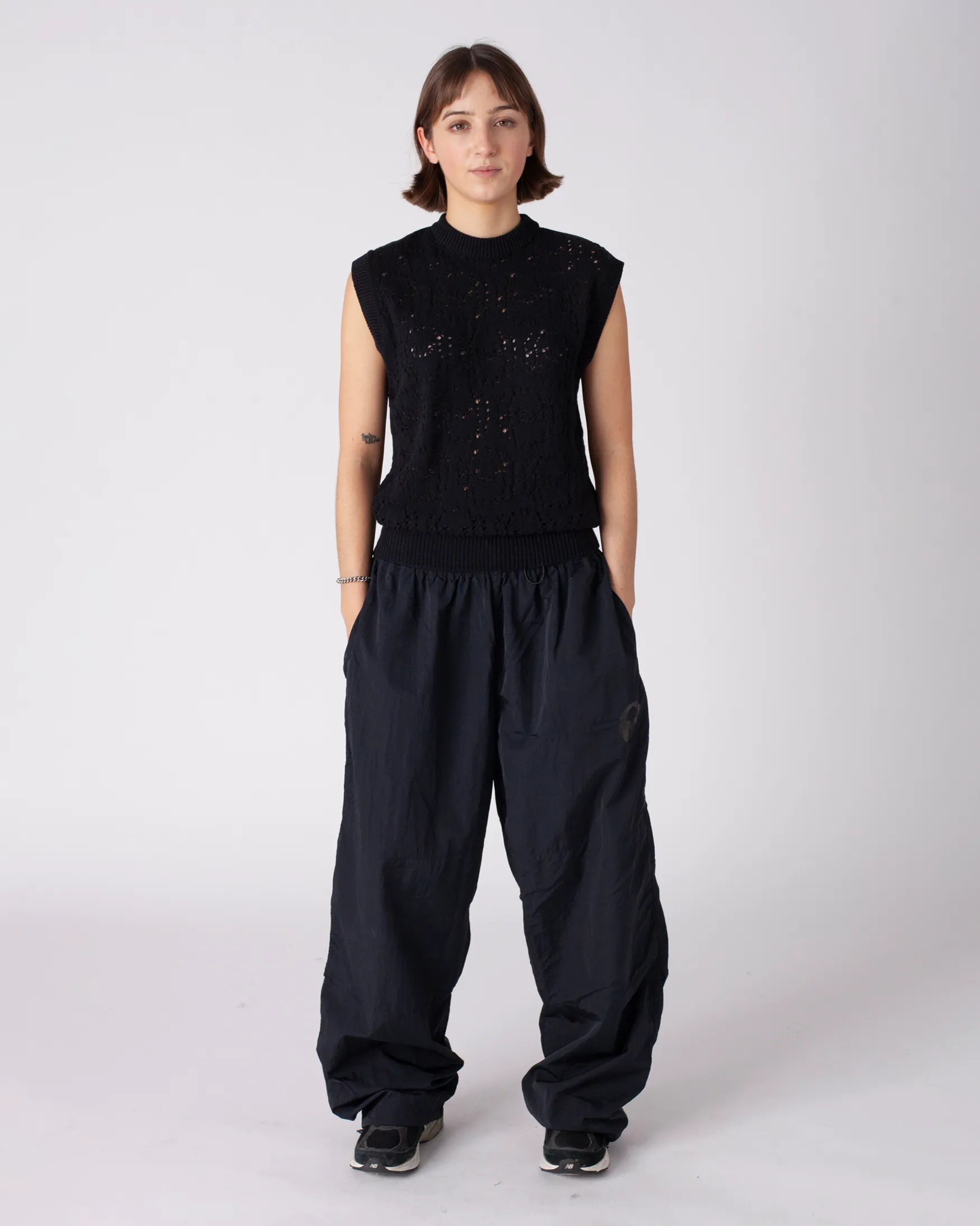 Alien-O Lace Cotton Vest sold by No Problemo product image thumbnail 4