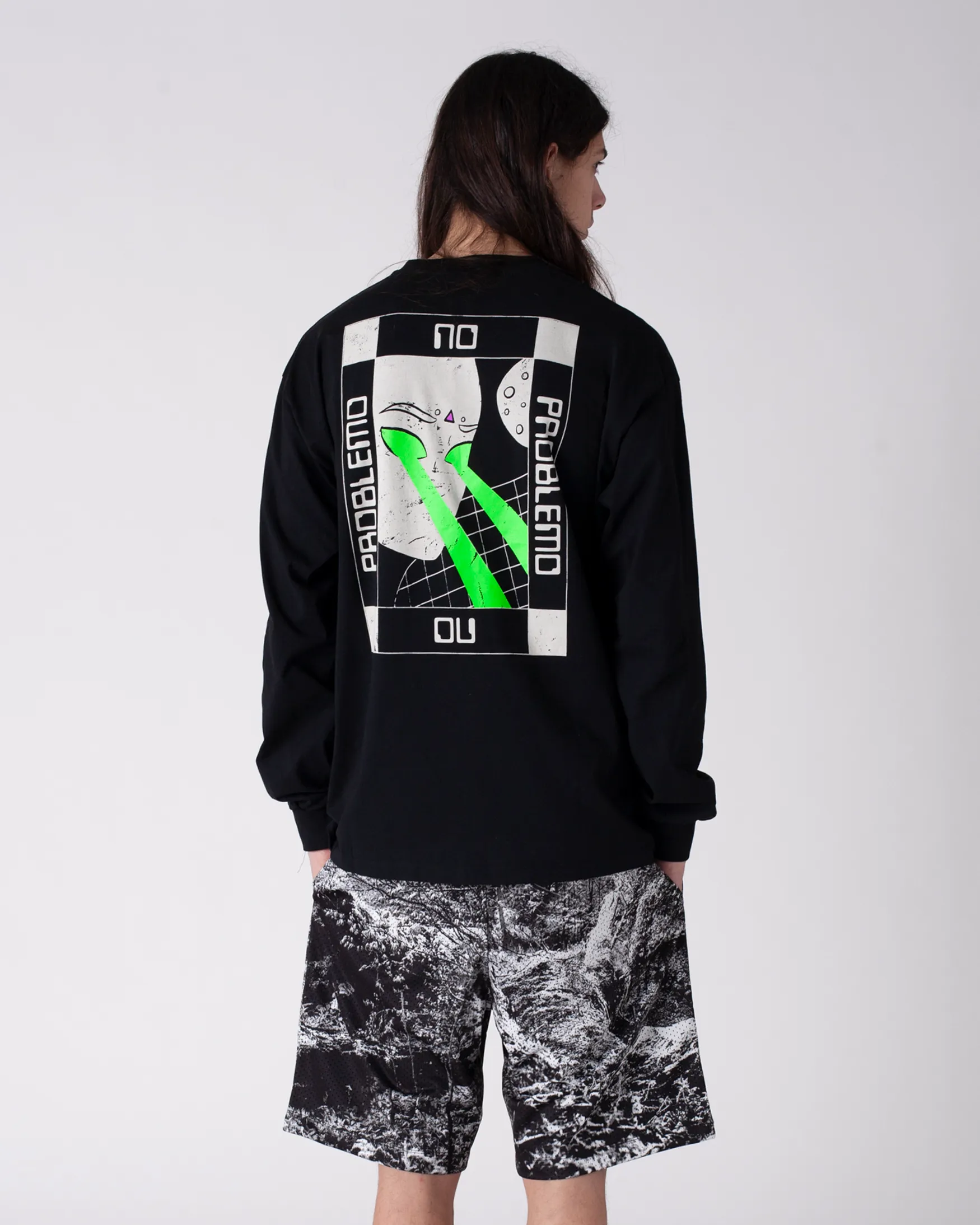 No Vision LS Tee sold by No Problemo product image thumbnail 3