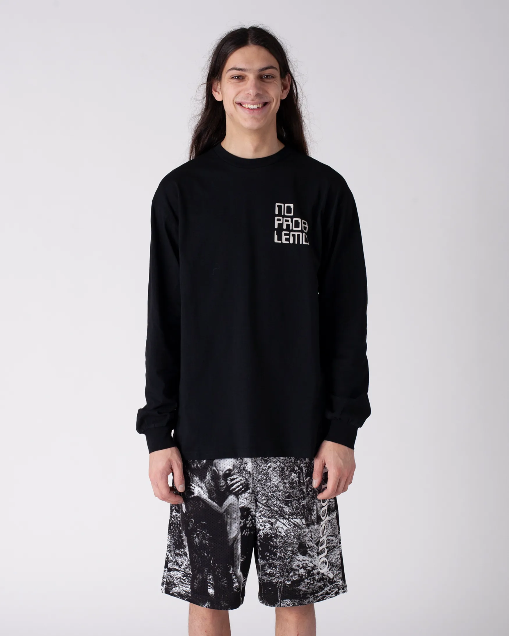 No Vision LS Tee sold by No Problemo product image thumbnail 4