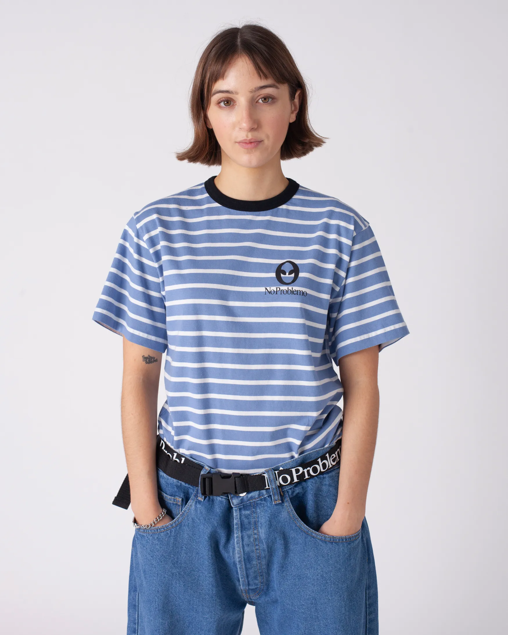 Breton Stripe SS Tee sold by No Problemo product image thumbnail 4