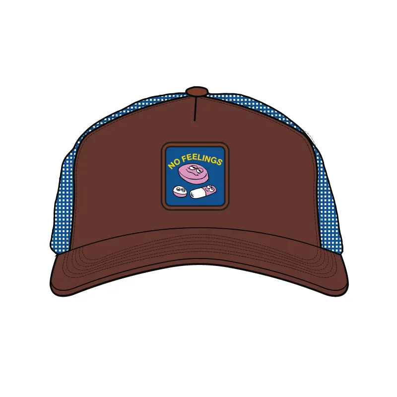 No Feelings Trucker Cap made by ARIES
