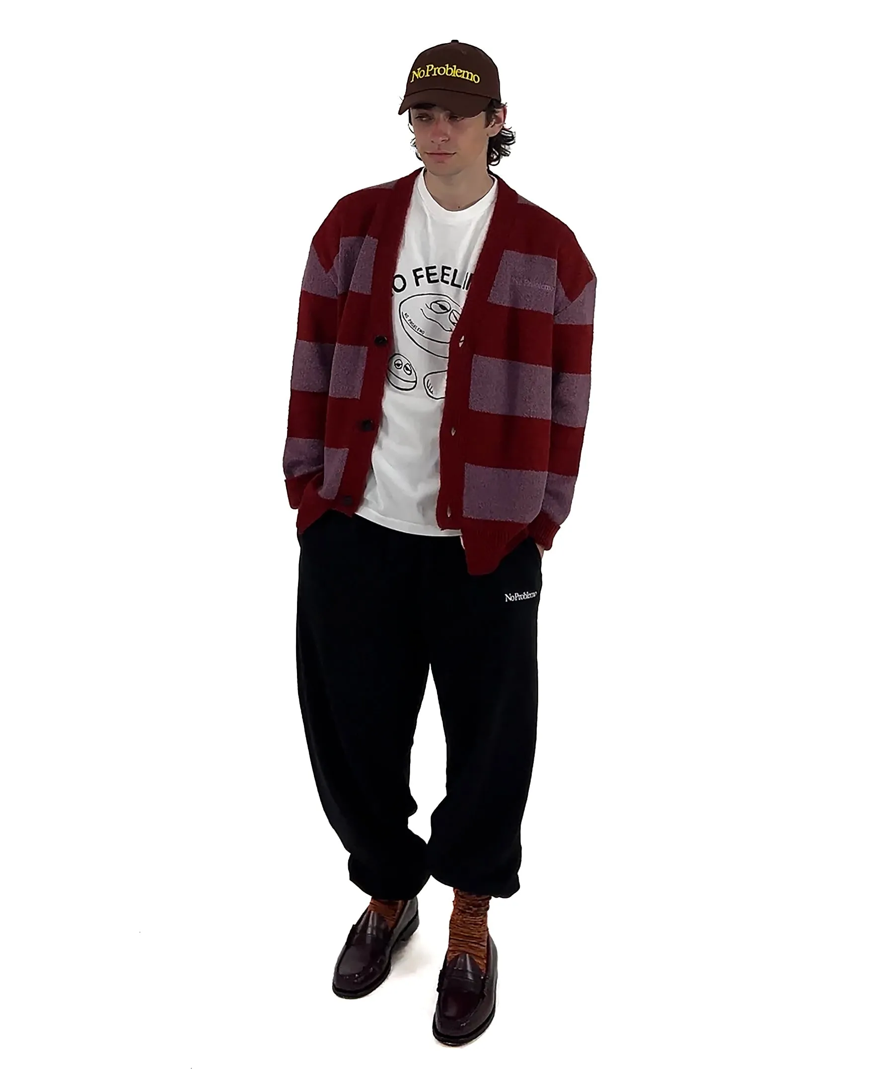 Striped Mohair Oversized Cardigan sold by No Problemo product image thumbnail 3