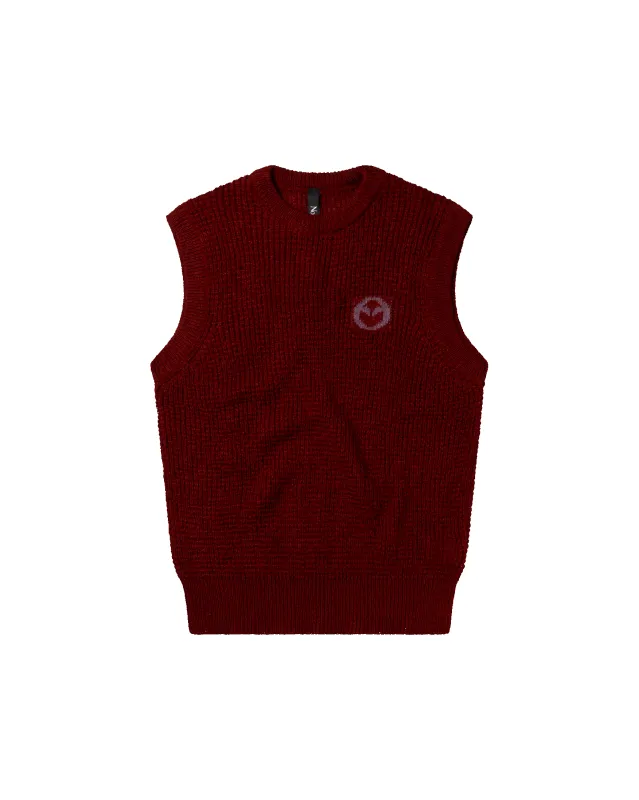 Waffle Knit Sweater Vest sold by No Problemo