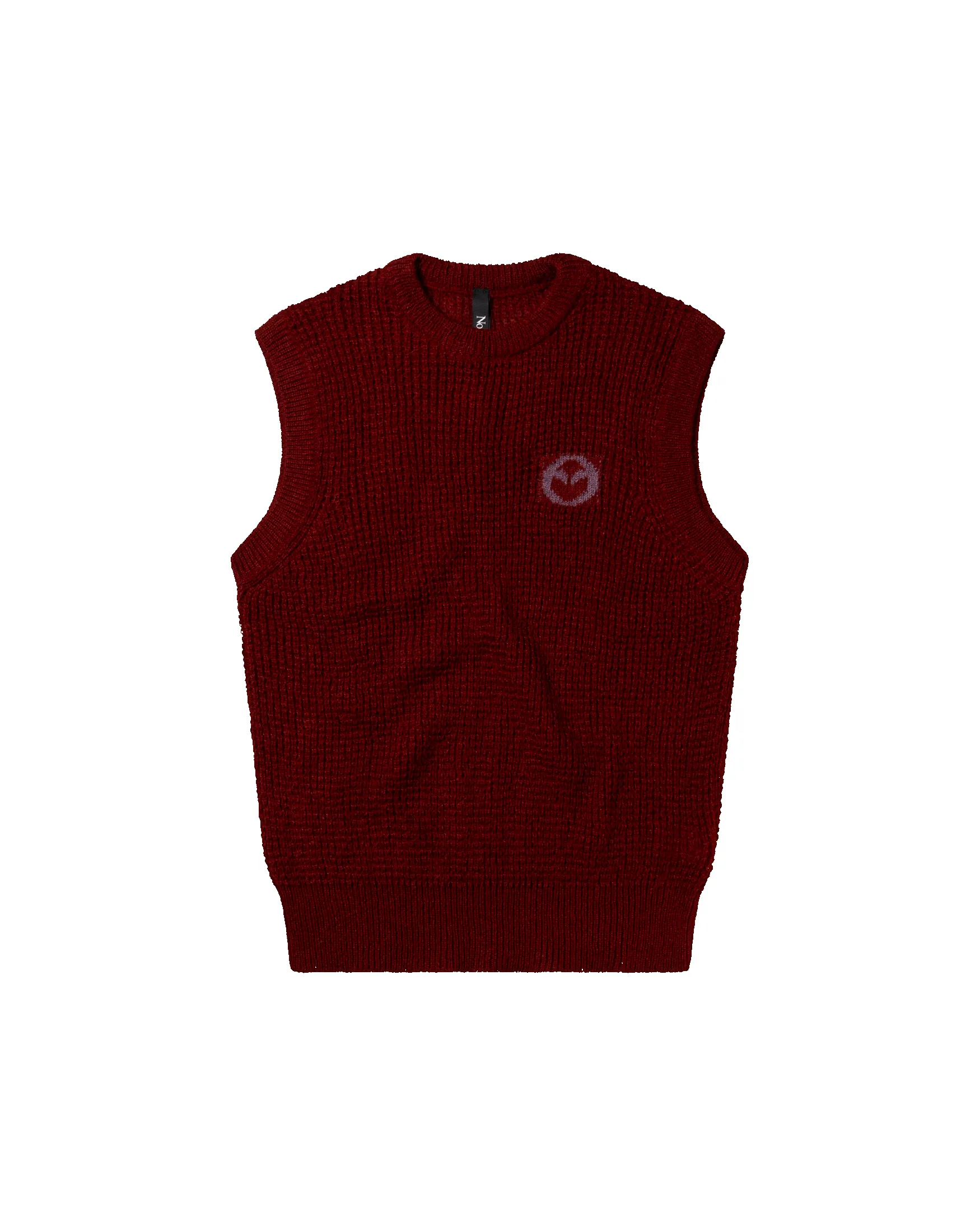 Waffle Knit Sweater Vest sold by No Problemo