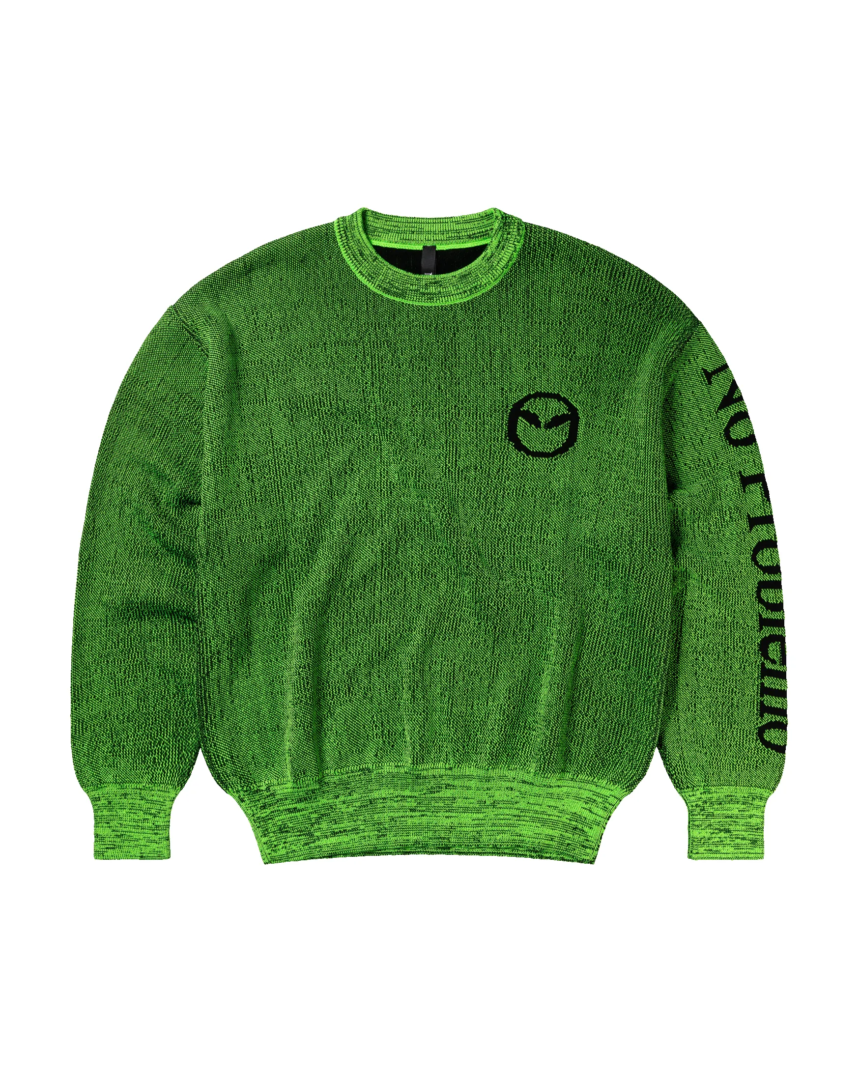 Glitch Alien-O Crew Neck Knit sold by No Problemo