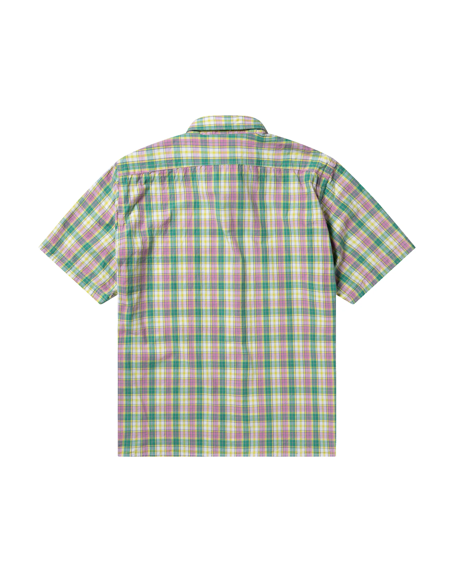 Alieno Embroidered SS Check Shirt sold by No Problemo product image thumbnail 2