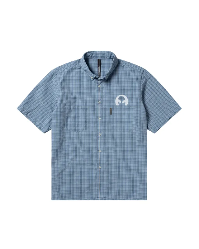 Alien-O Print SS Check Shirt made by No Problemo