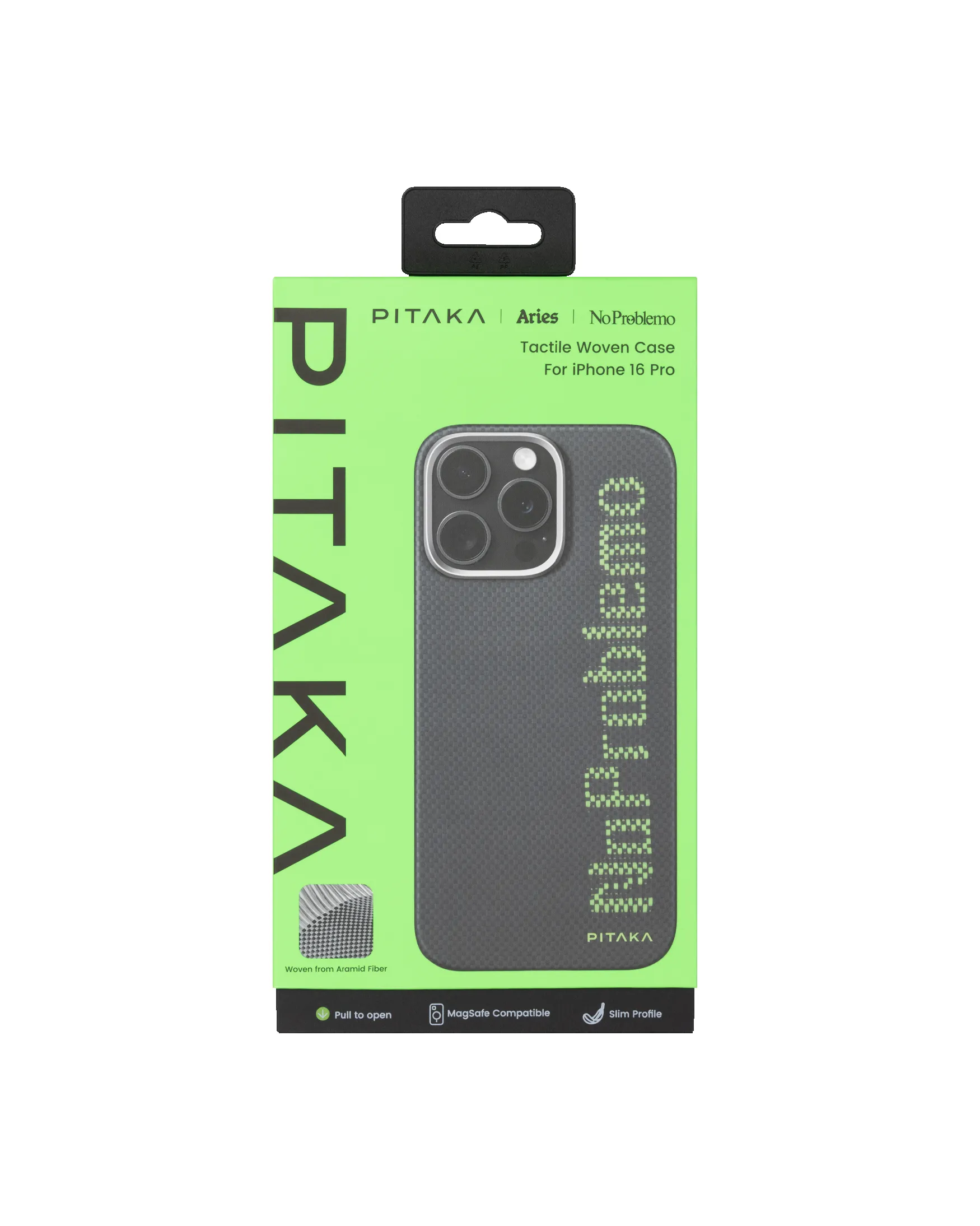 NO PROBLEMO x PITAKA iPhone 16 Pro Tactile Woven Case sold by No Problemo product image thumbnail 5