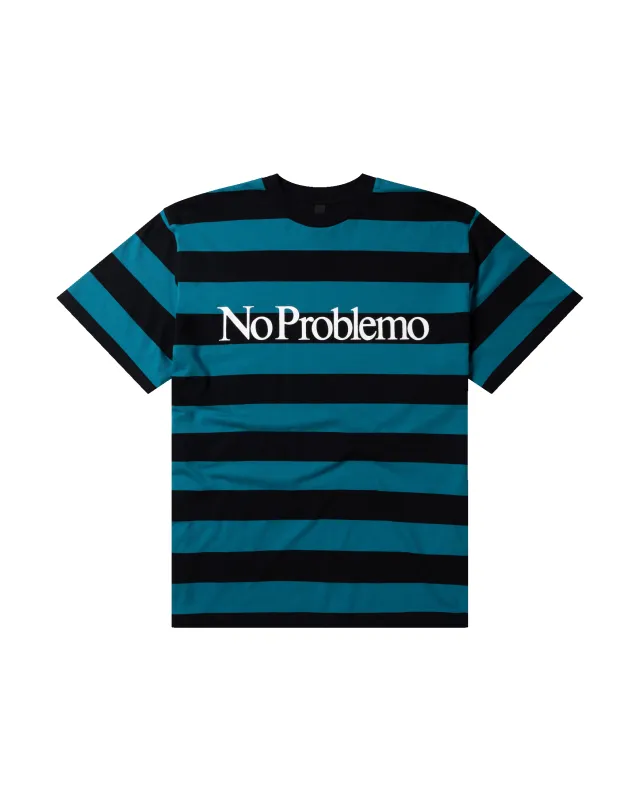 No Problemo Stripe SS Tee made by No Problemo