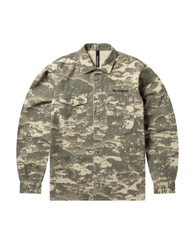 Forest Ripstop Work Shirt made by No Problemo